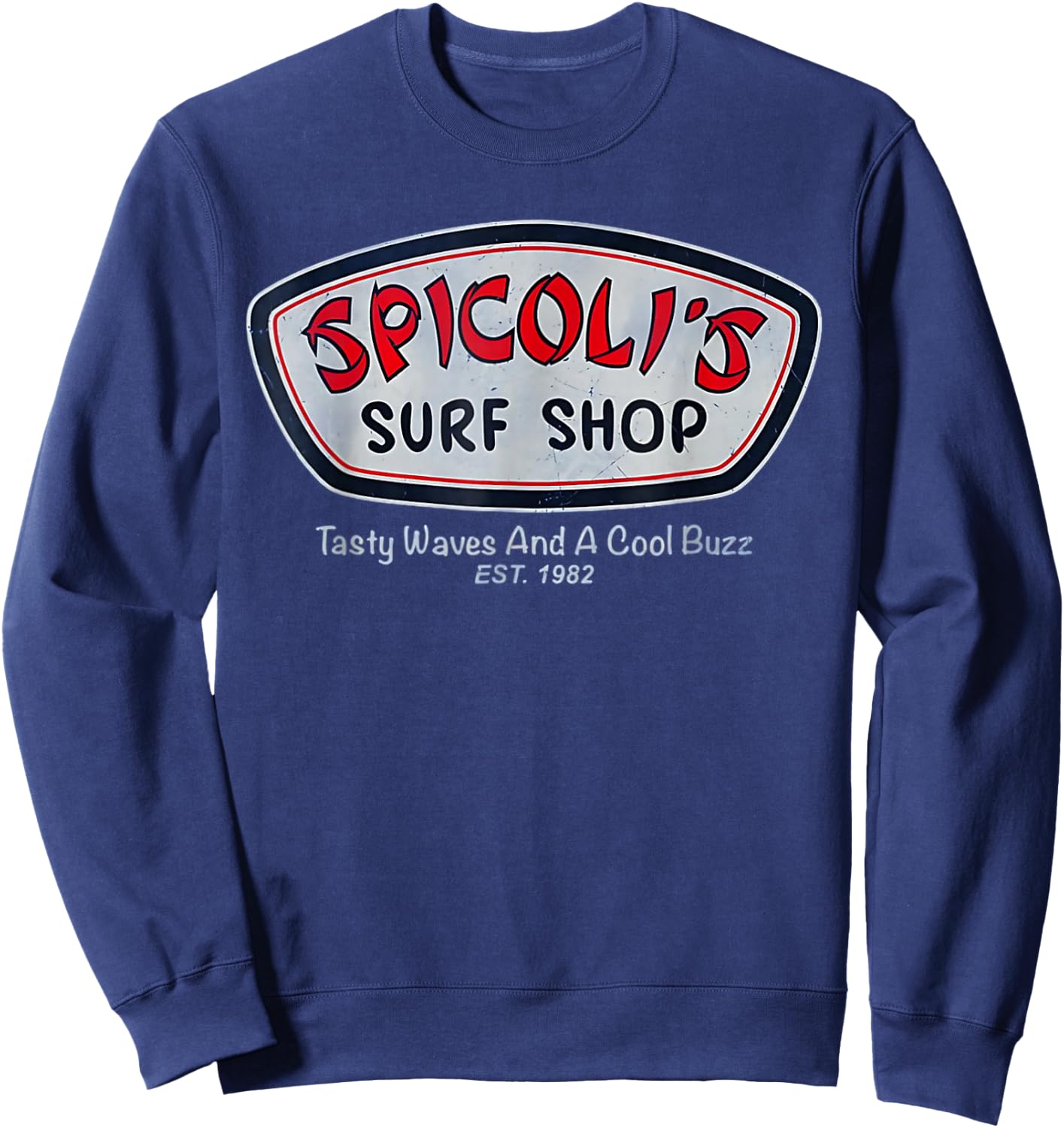 Summer Retro 90s Sweatshirt - Sweatshirt | Navy