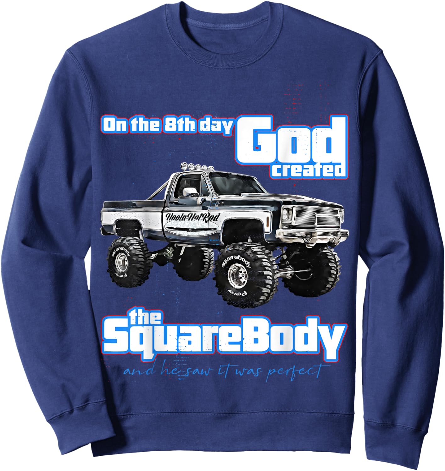 8th God,Jimmy,Squarebody Truck,Suburban,Blazer,Silverado,K5 Sweatshirt - Sweatshirt | Navy