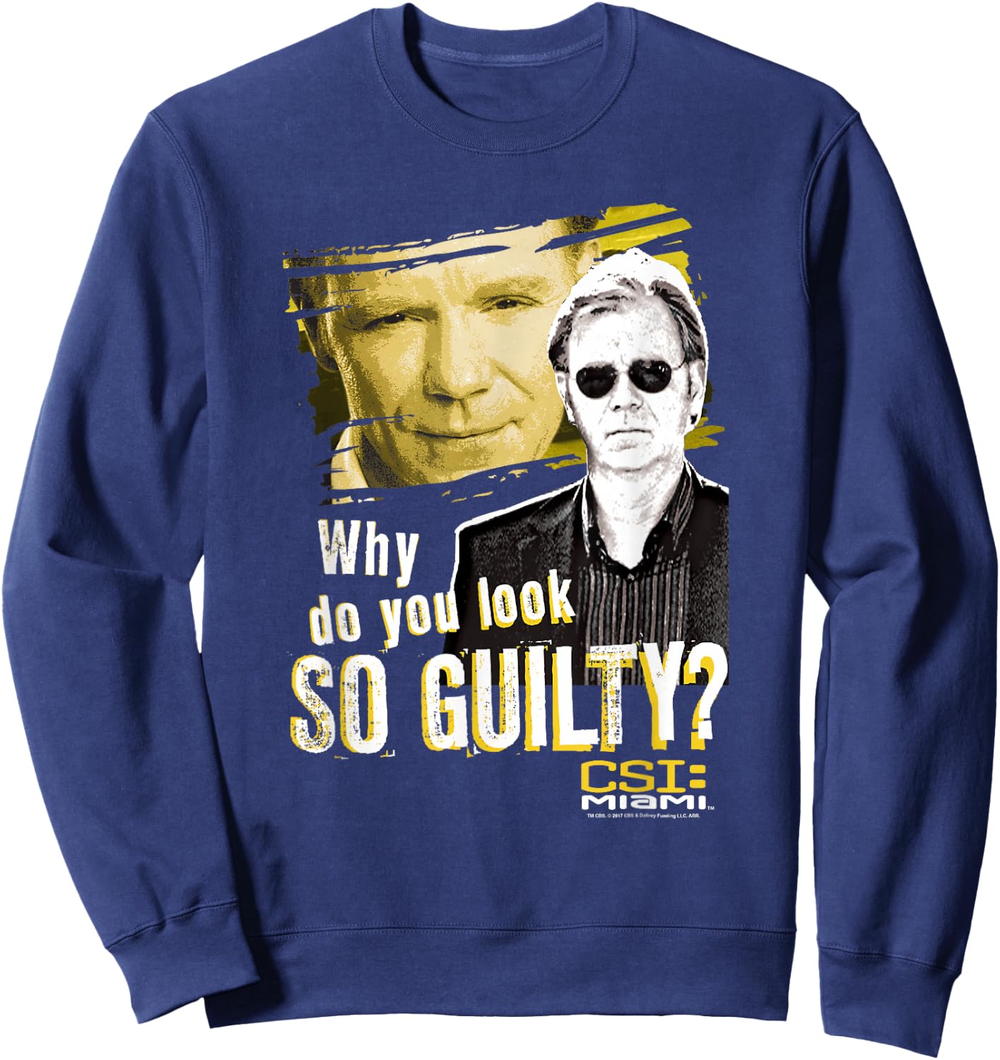 CSI: Miami So Guilty Sweatshirt - Sweatshirt | Navy