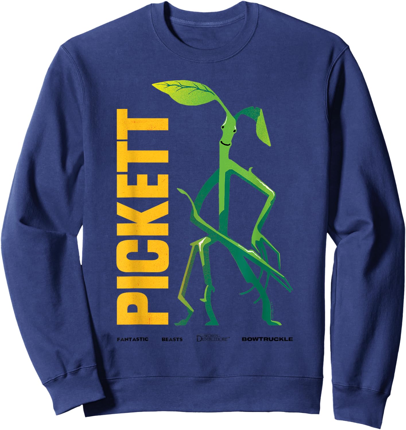 Fantastic Beasts 3 Pickett The Bowtruckle Sweatshirt - Sweatshirt | Navy