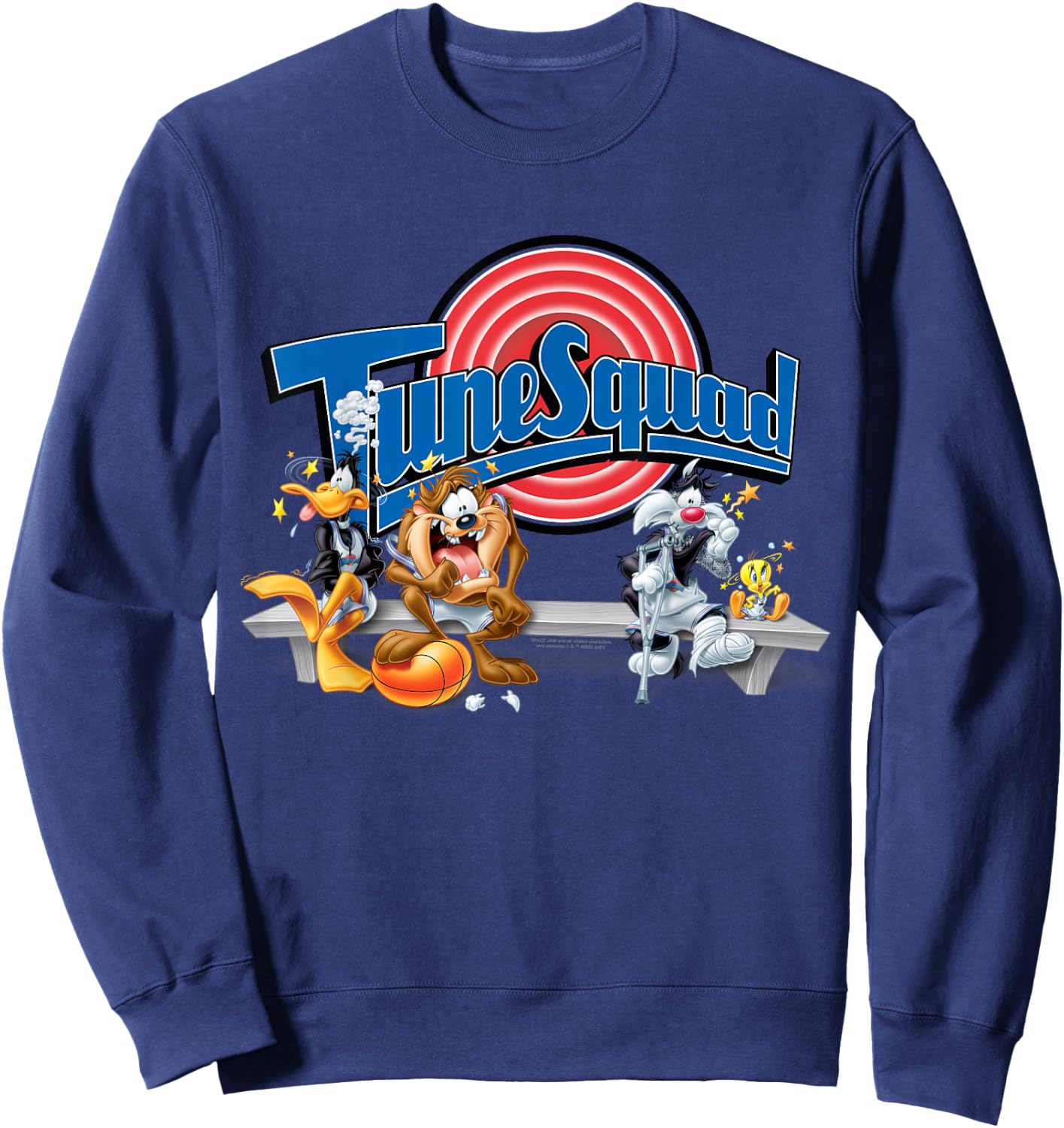 Space Jam Tune Squad Group Sweatshirt - Sweatshirt | Navy
