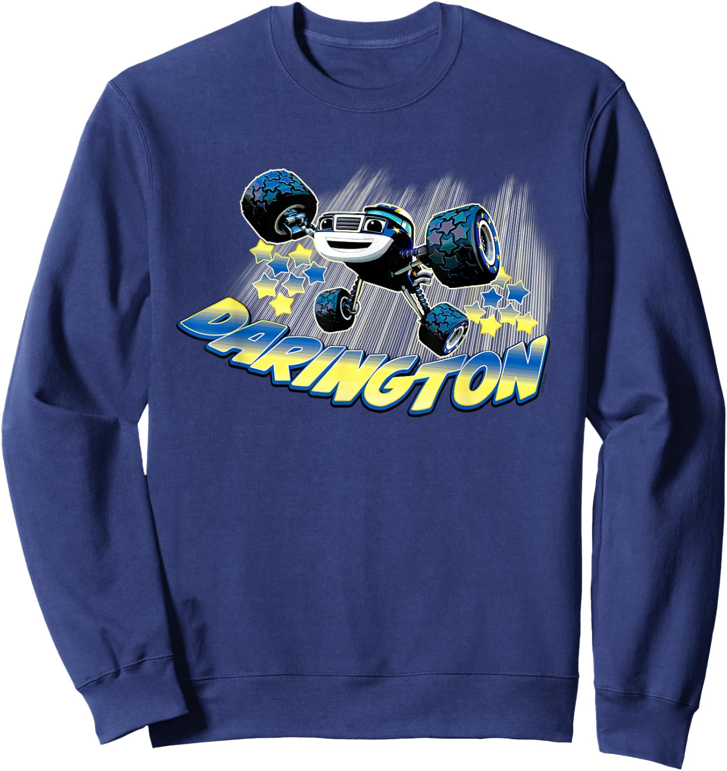 Blaze and the Monster Machines Darington Badge Sweatshirt - Sweatshirt | Navy