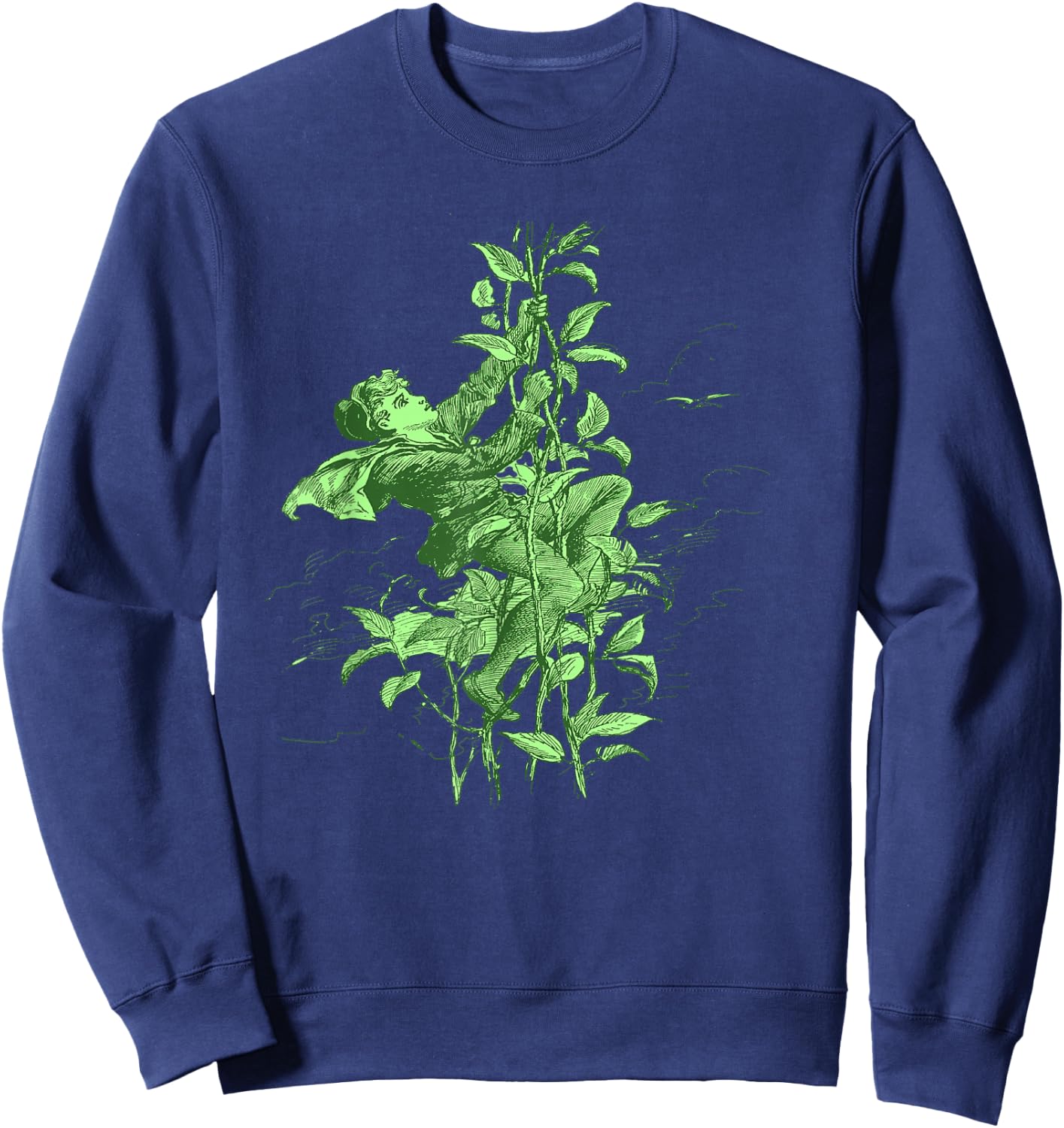 Jack and The Beanstalk - Climbing Sweatshirt - Sweatshirt | Navy