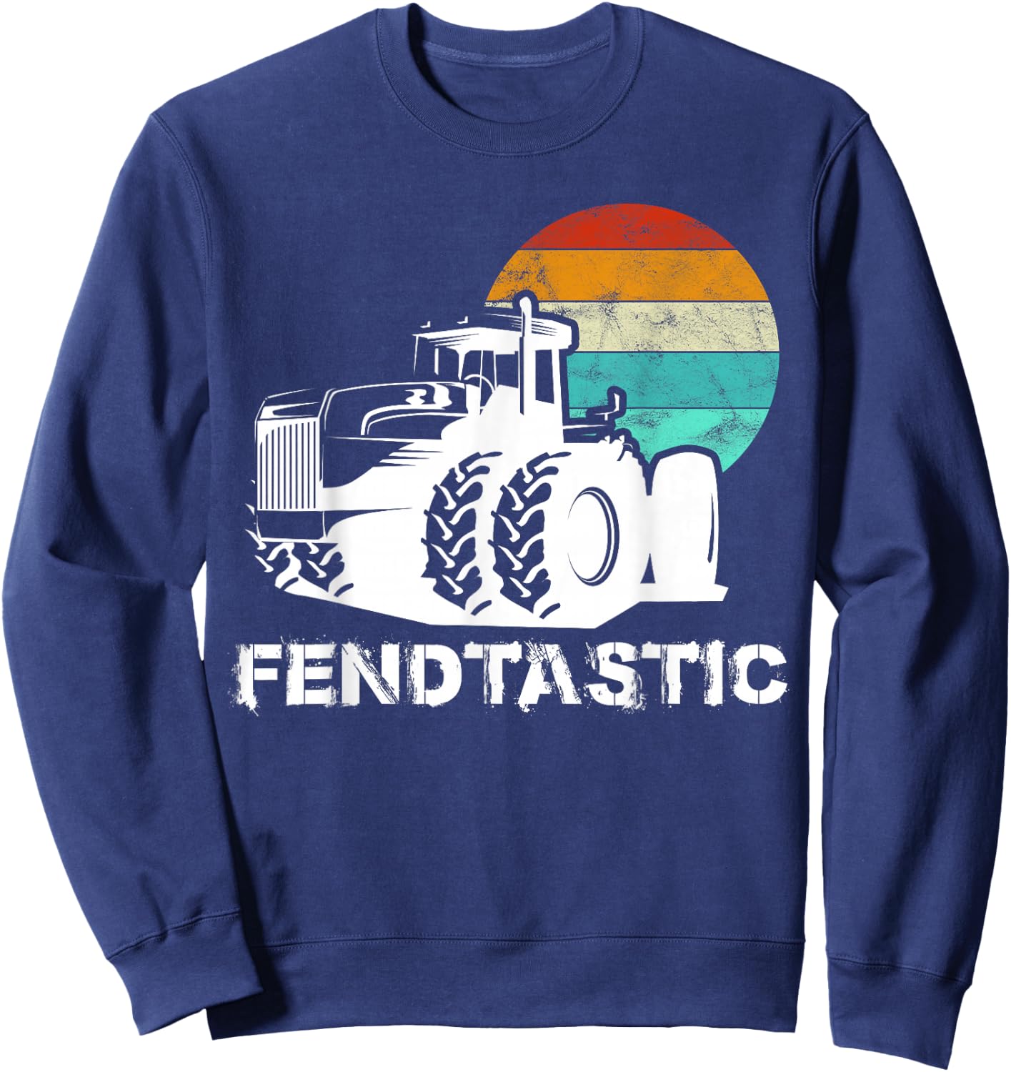 Fendtastic tractor Gift farmers & agriculturists Sweatshirt - Sweatshirt | Navy