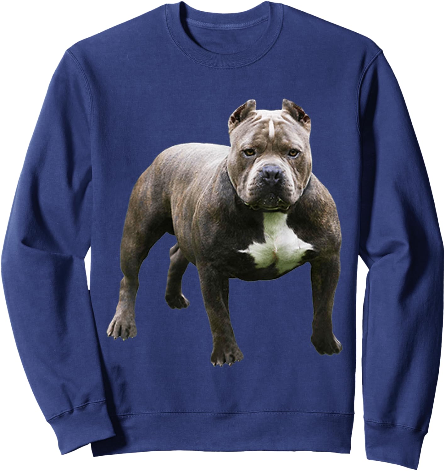 Angry Pitbull Pit Bull Sweatshirt - Sweatshirt | Navy