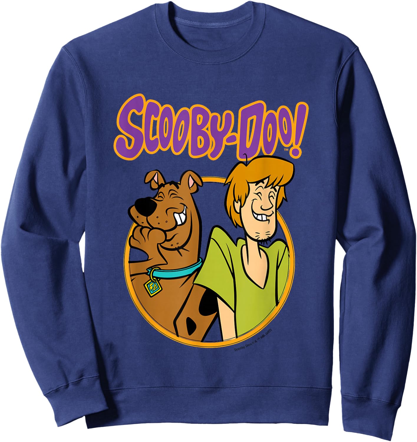 Scooby and Shaggy Giggling Sweatshirt - Sweatshirt | Navy