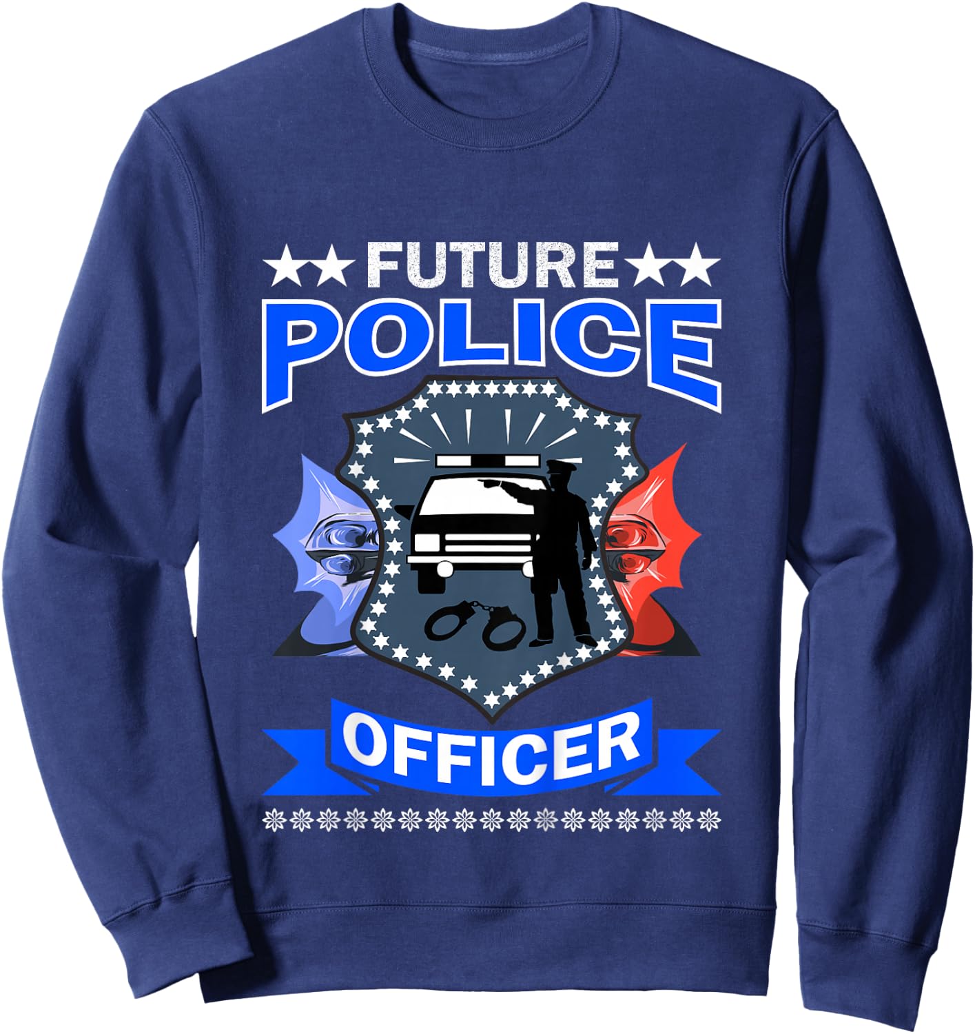 Future Police Officer Kids Sweatshirt - Sweatshirt | Navy