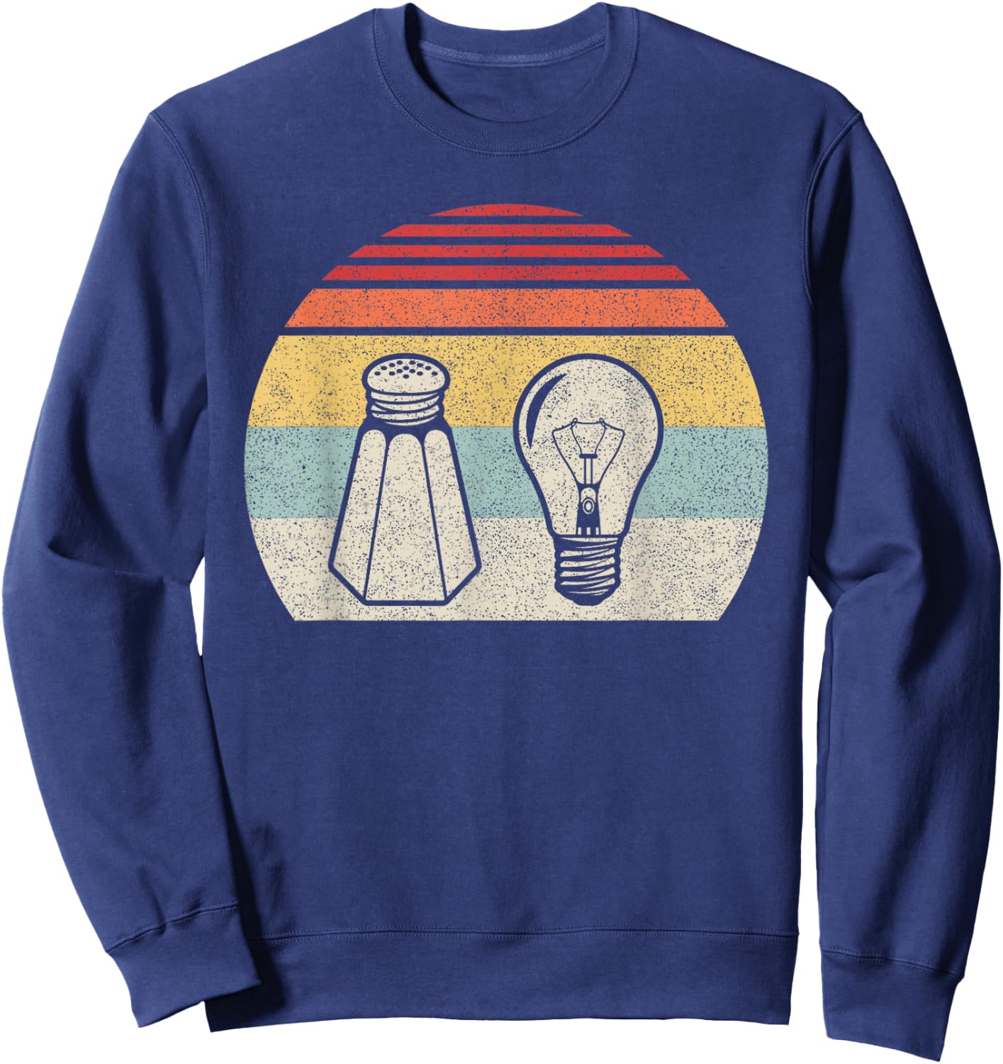 Retro Salt & Light Be Ye Salt Christ Sweatshirt - Sweatshirt | Navy