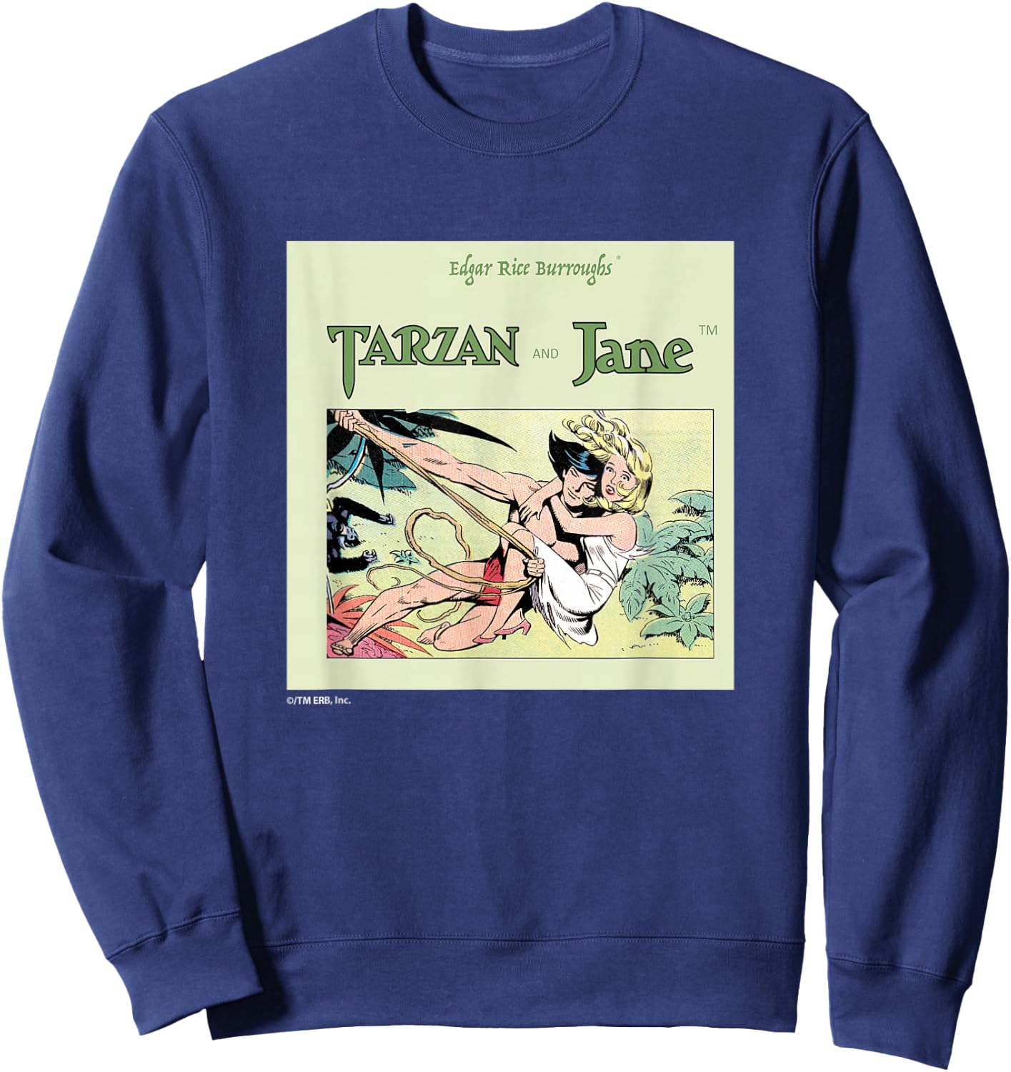 Tarzan and Jane Sweatshirt - Sweatshirt | Navy