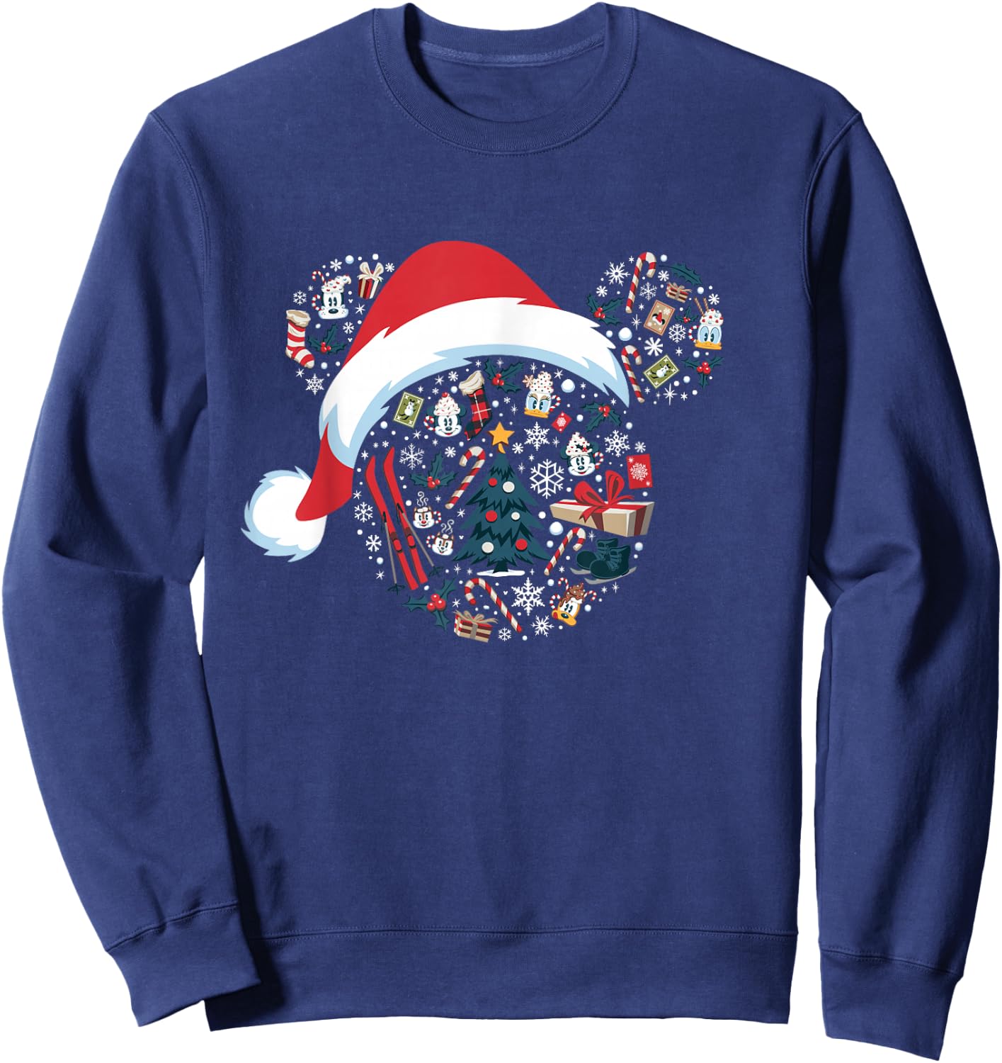 Disney Mickey Mouse Icon Winter Lodge Sweatshirt - Sweatshirt | Navy