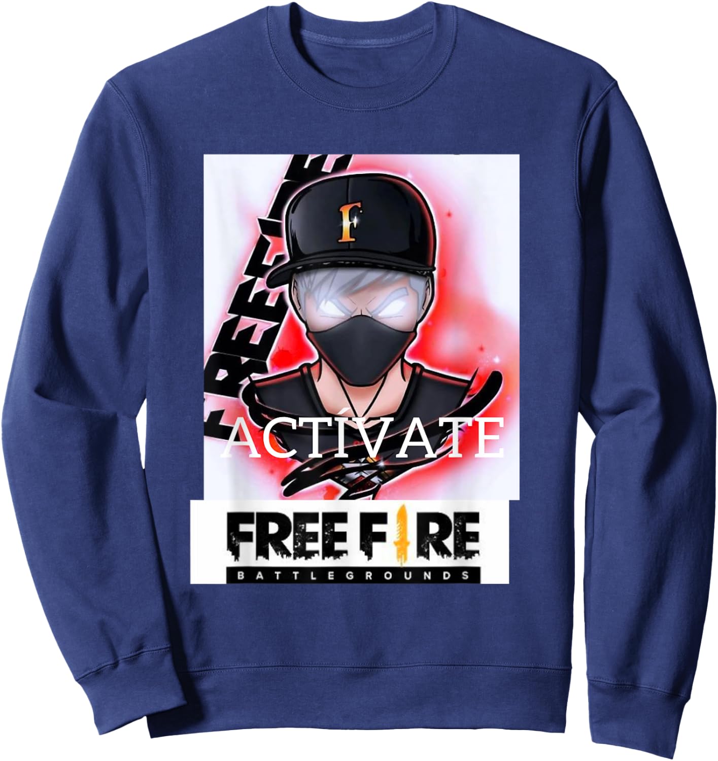 Free fire Games Sweatshirt - Sweatshirt | Navy