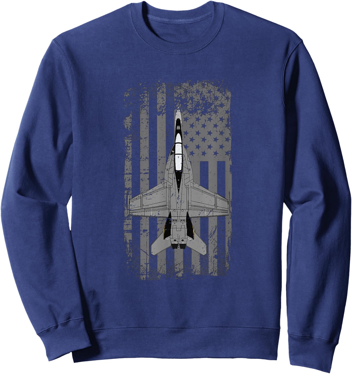F-18 Hornet Military Pilot Sweatshirt - Sweatshirt | Navy