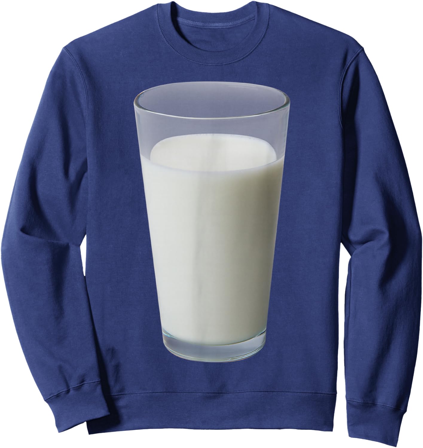 Glass of Milk Costume Sweatshirt - Sweatshirt | Navy