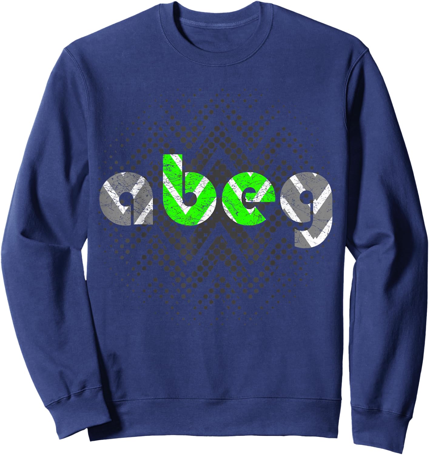 Nigerian T Shirt - Abeg For Naija Soccer Super Eagles Fan Sweatshirt - Sweatshirt | Navy