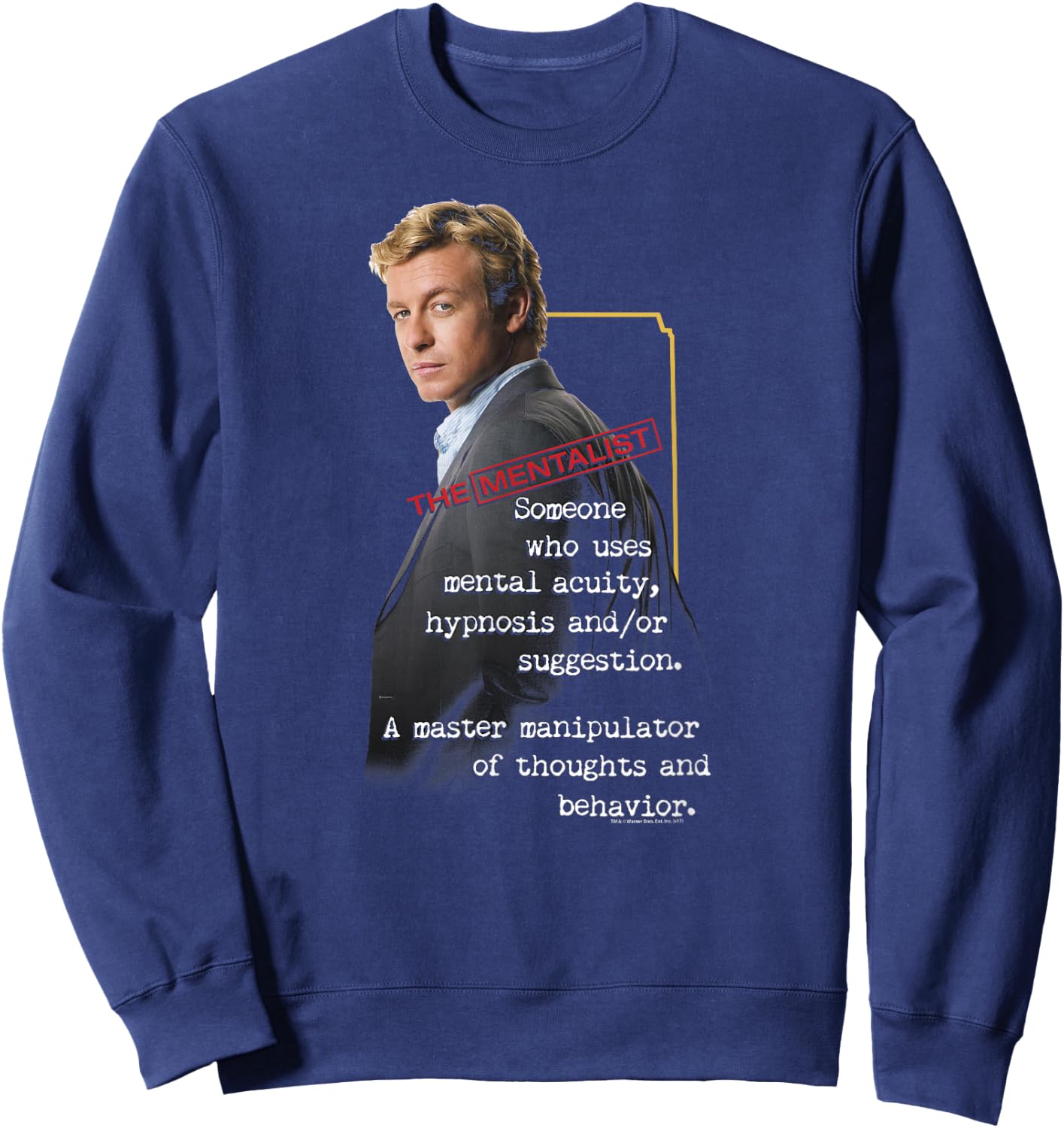 The Mentalist Definition Sweatshirt - Sweatshirt | Navy