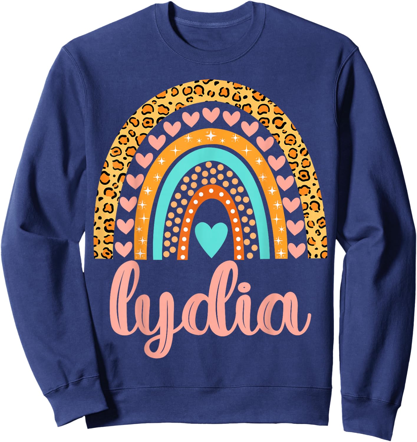 Lydia Lydia Name Birthday Shirt Gift Sweatshirt - Sweatshirt | Navy
