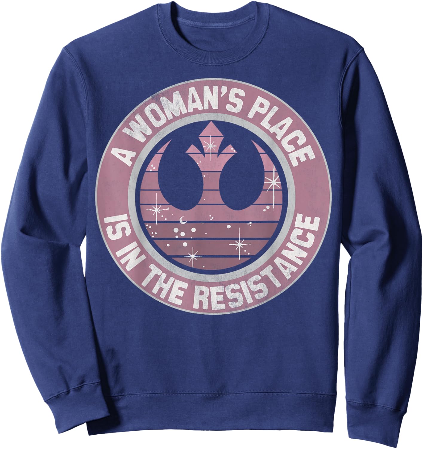 Star Wars Resistance Galaxy Crest Sweatshirt - Sweatshirt | Navy
