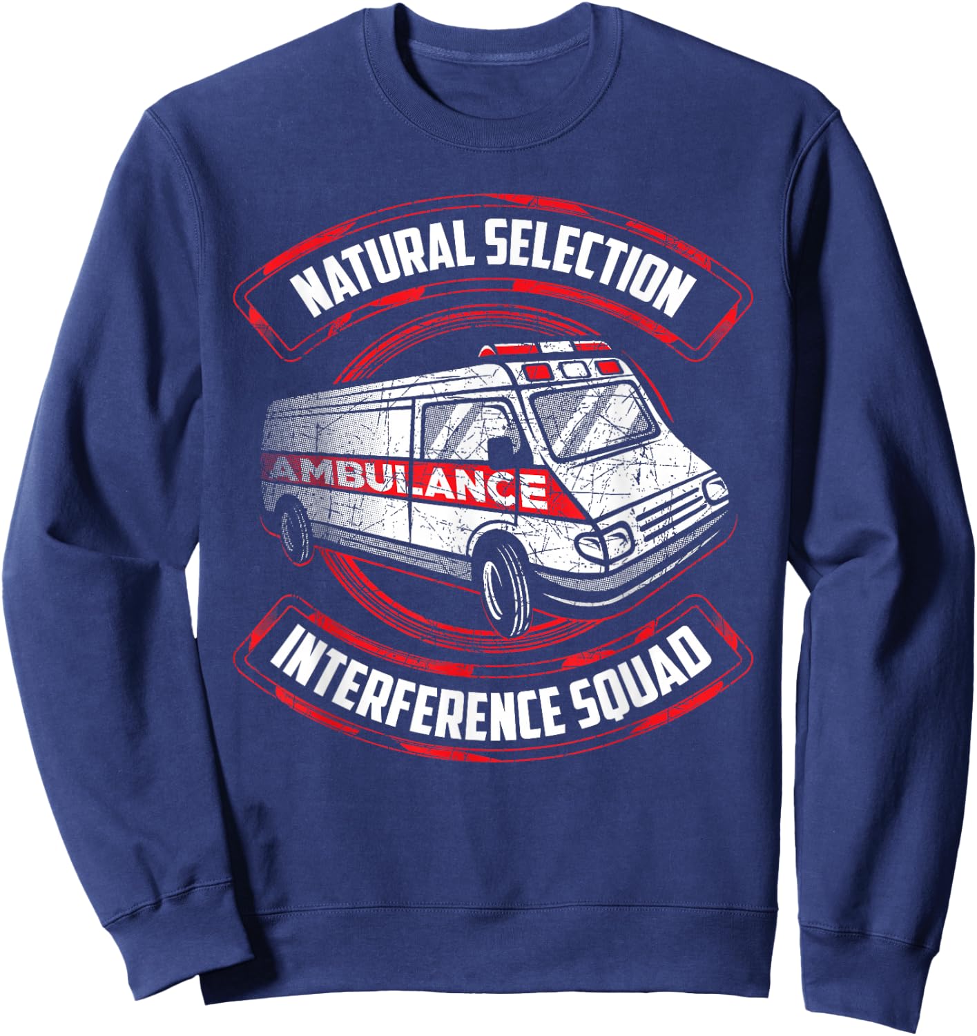 Natural Selection Interference Squad Sweatshirt - Sweatshirt | Navy