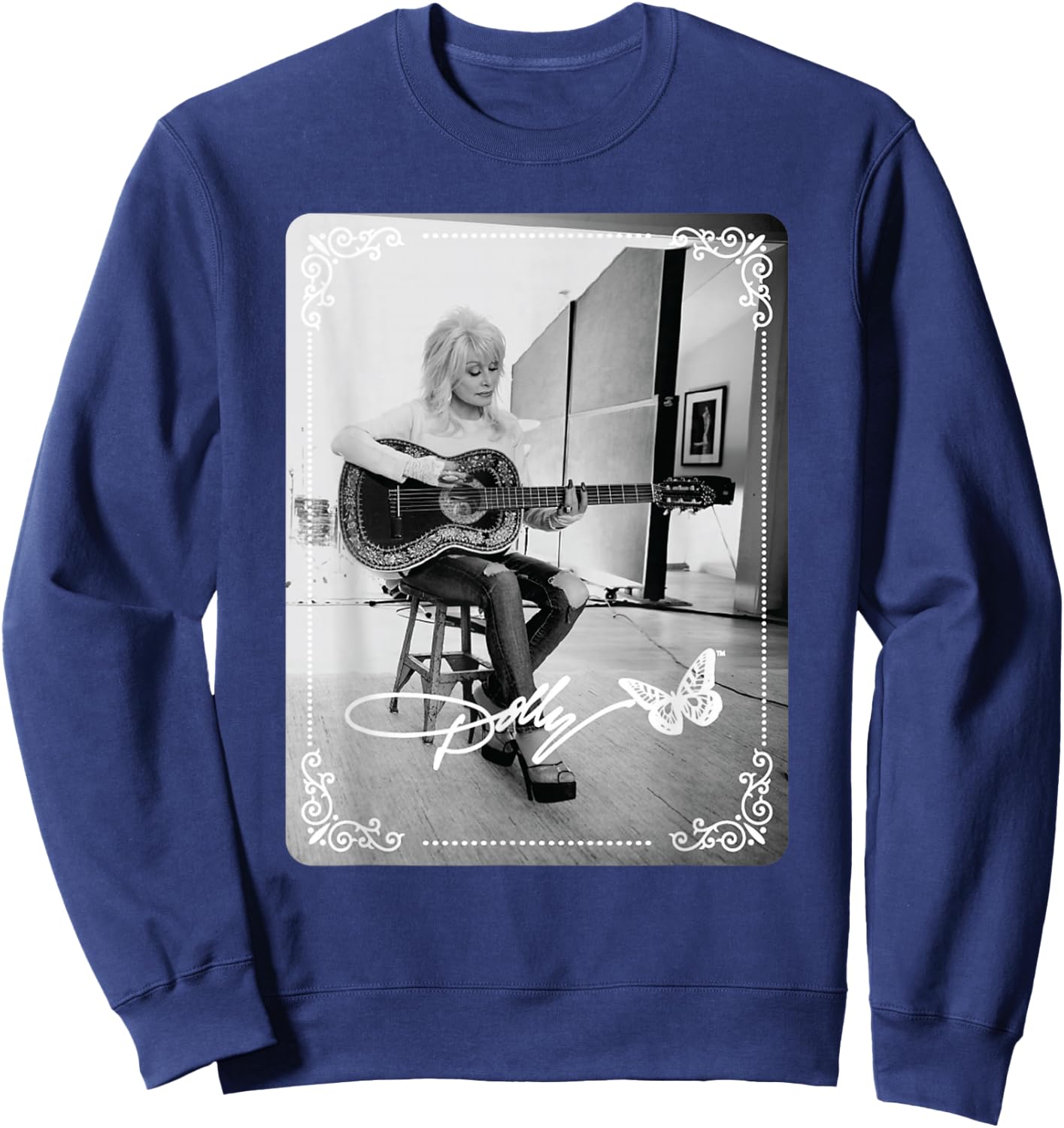 Dolly Parton in the Studio Sweatshirt - Sweatshirt | Navy