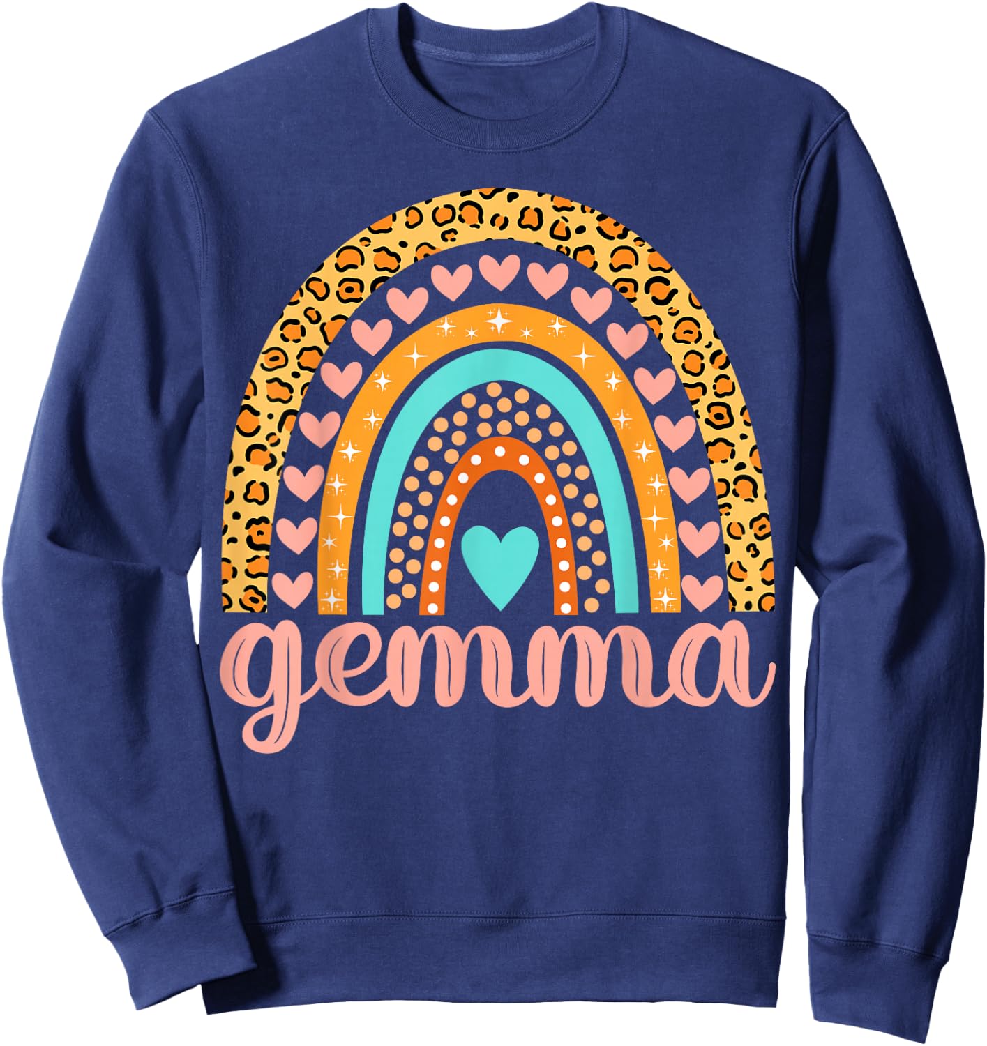 Gemma Gemma Name Birthday Shirt Gift Sweatshirt - Sweatshirt | Navy