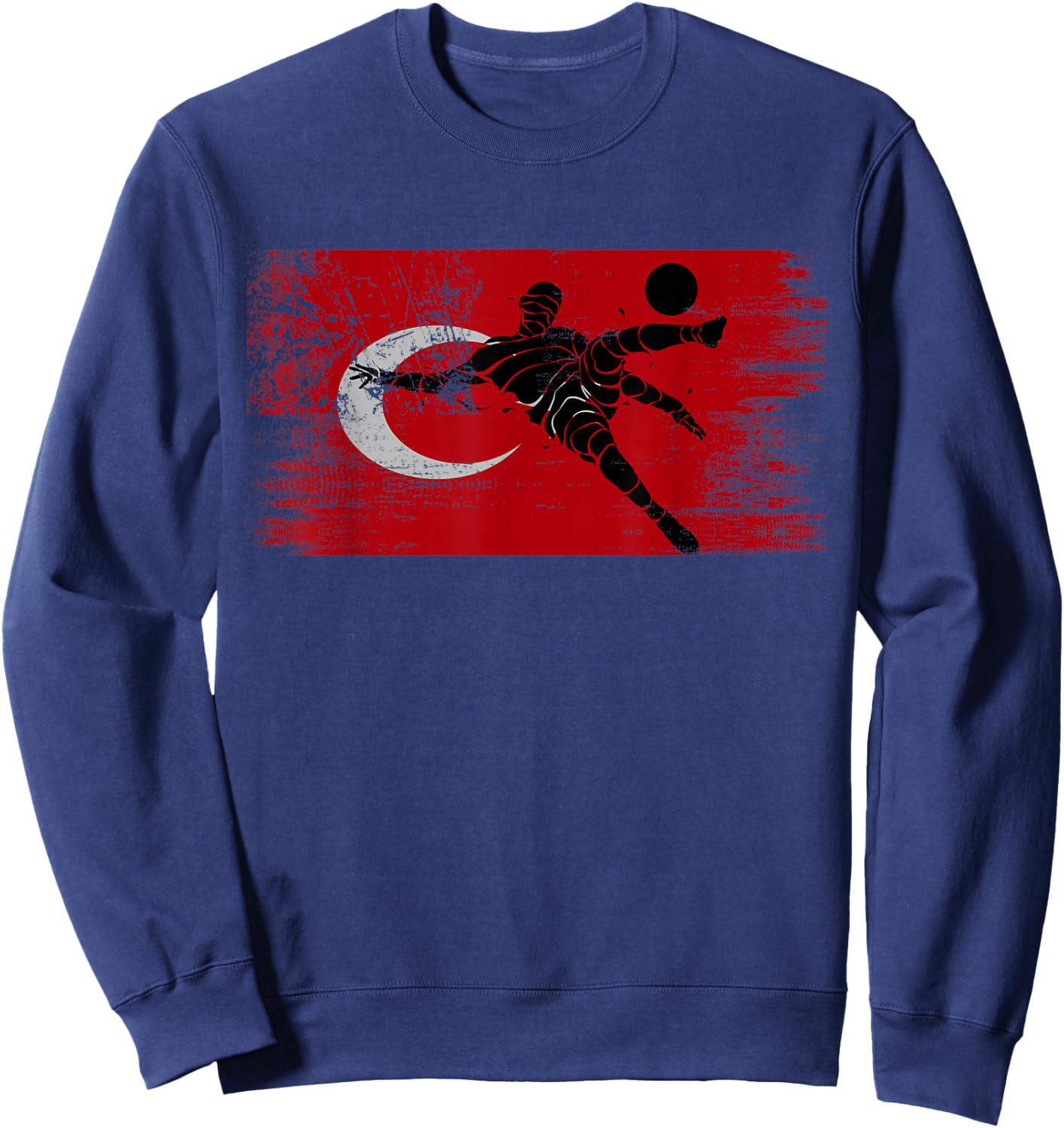 Turkey Soccer Turkish Football Turk futbol team Sweatshirt - Sweatshirt | Navy