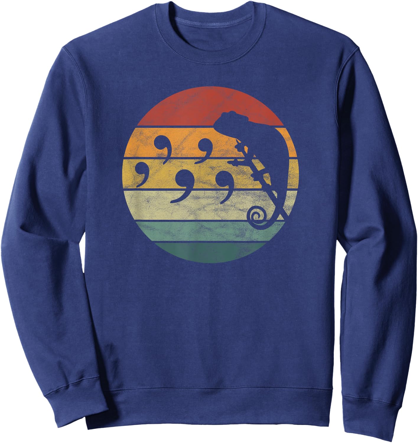 Comma Chameleon Sweatshirt - Sweatshirt | Navy