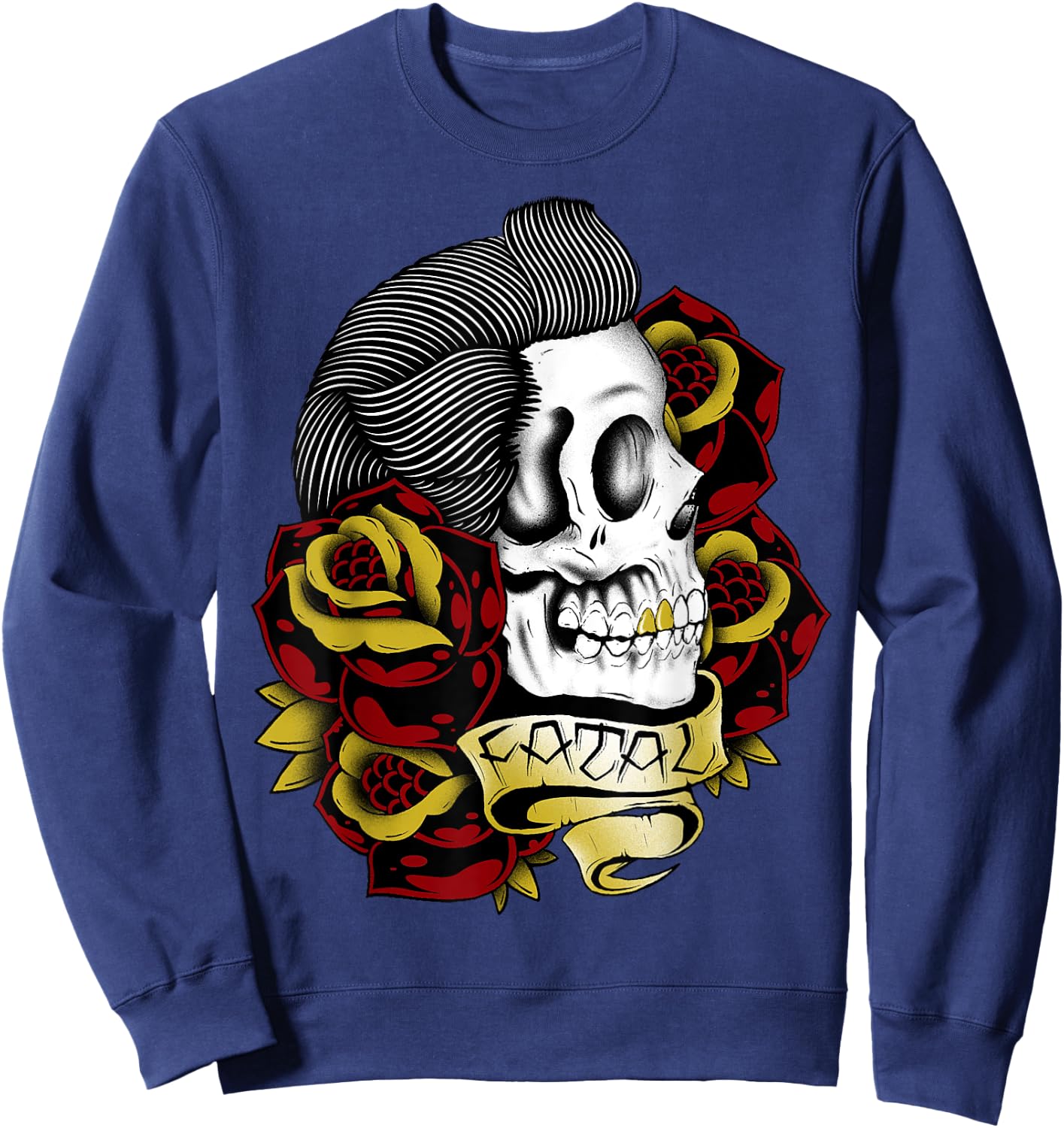 Greaser Sweatshirt - Sweatshirt | Navy