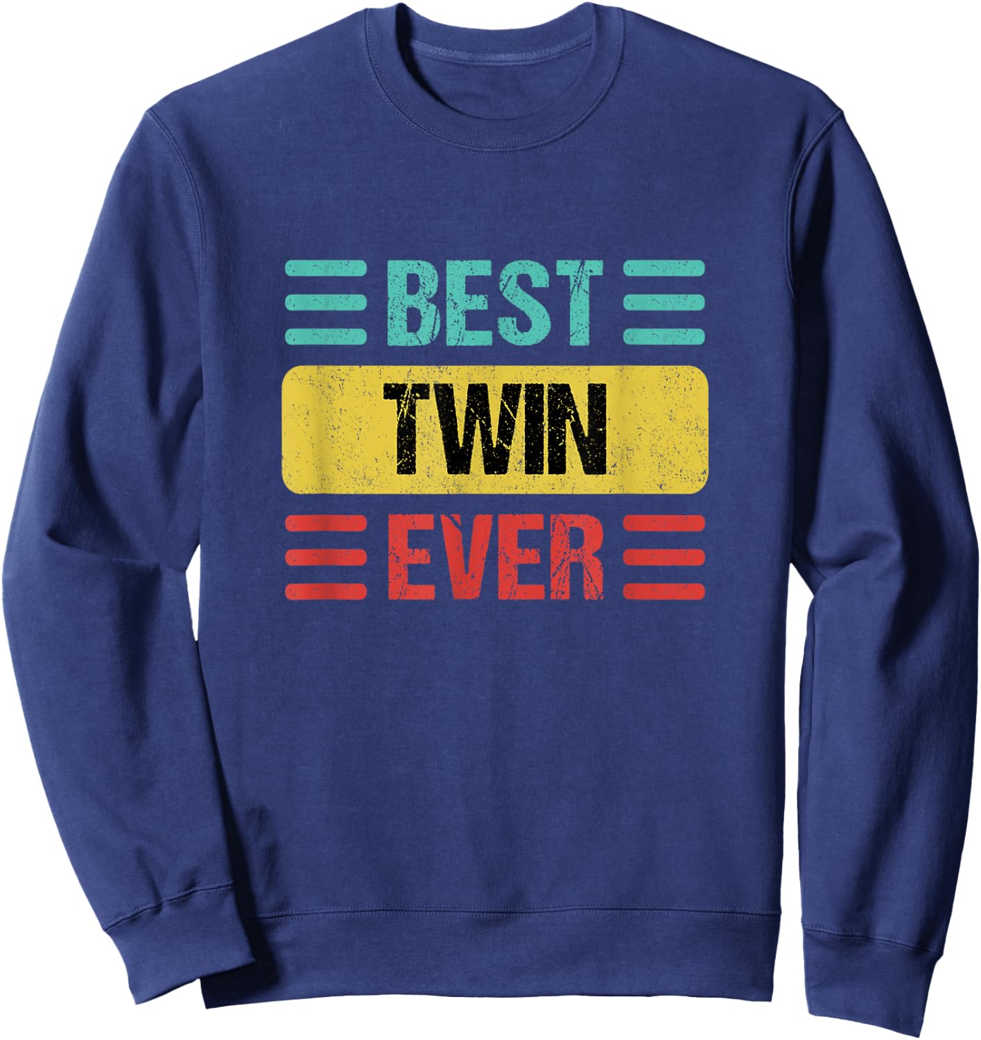 Twin Shirts & Gifts -Adults, -Kids Black Twin Sweatshirt - Sweatshirt | Navy