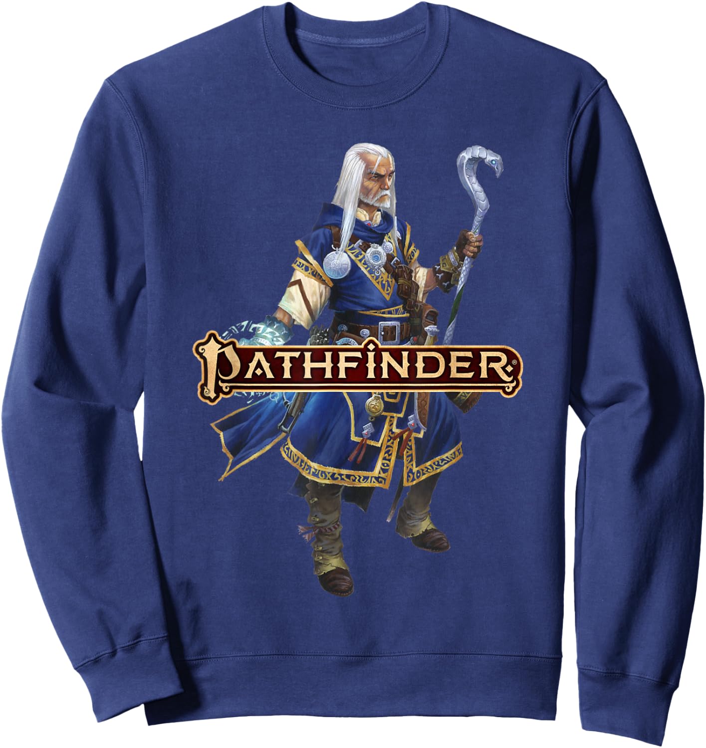 Pathfinder: Ezren the Wizard Sweatshirt - Sweatshirt | Navy