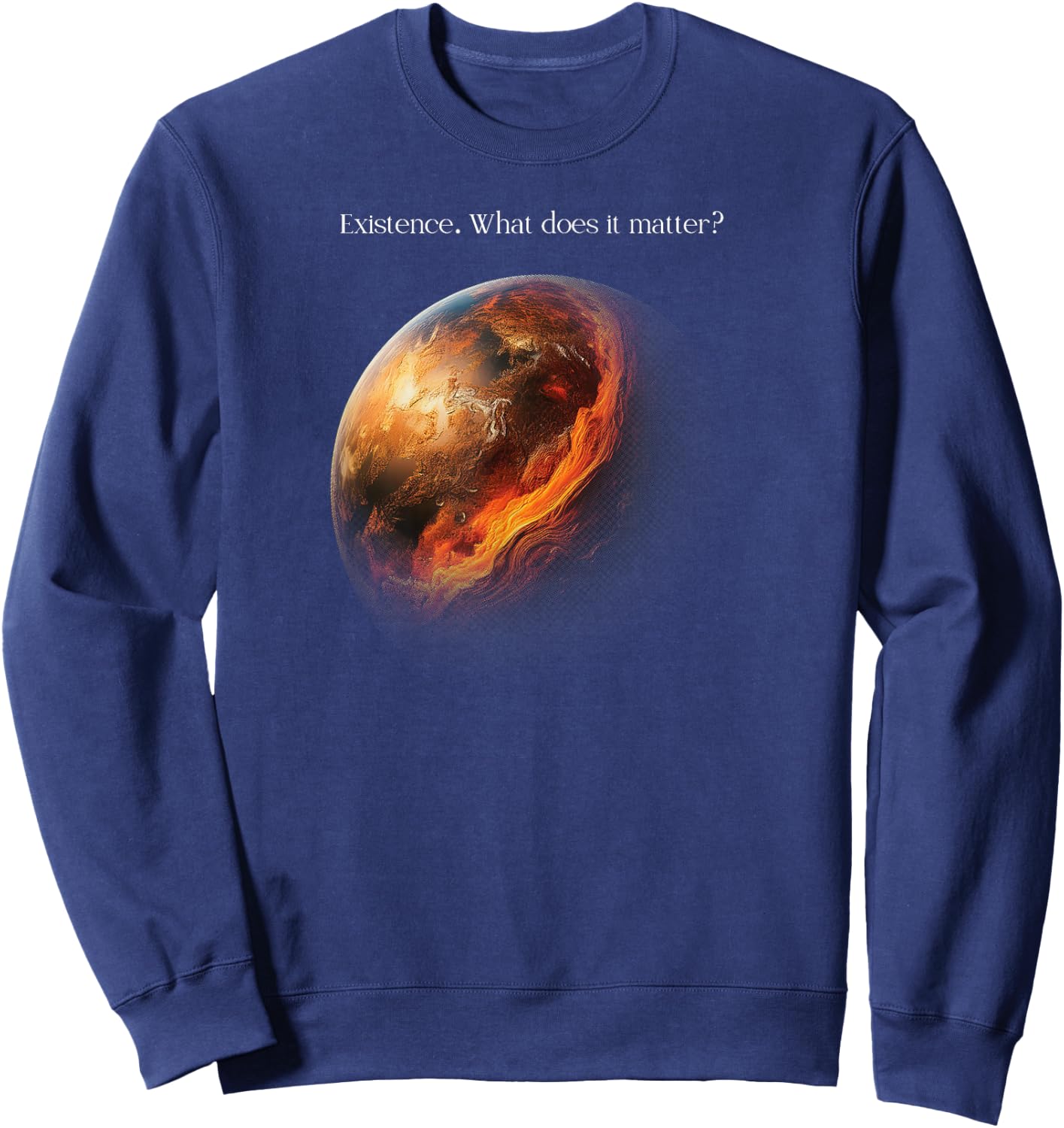 Existence What Does It Matter, Astrophysics Sweatshirt - Sweatshirt | Navy