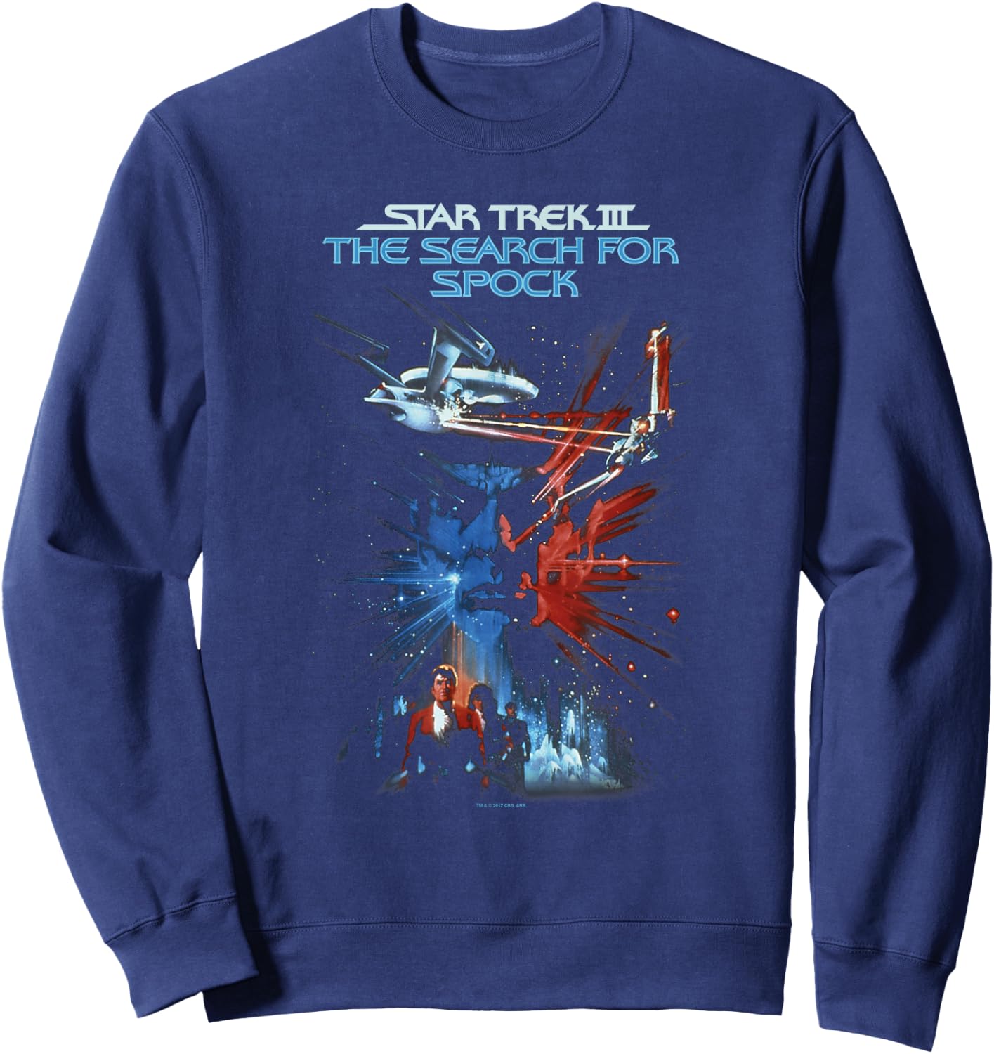 Star Trek Search For Spock Movie Sweatshirt - Sweatshirt | Navy