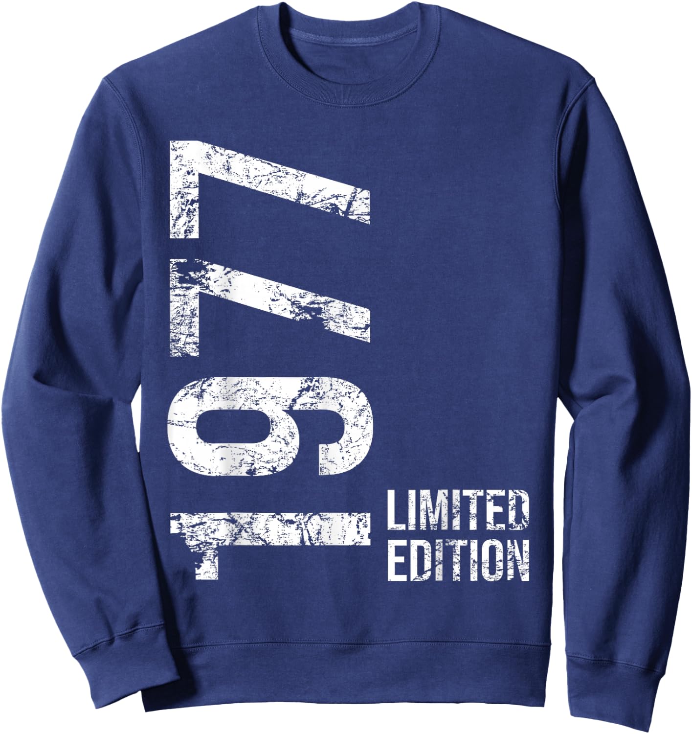 48th Birthday Man Woman 48 Years 1977 Birthday Sweatshirt - Sweatshirt | Navy