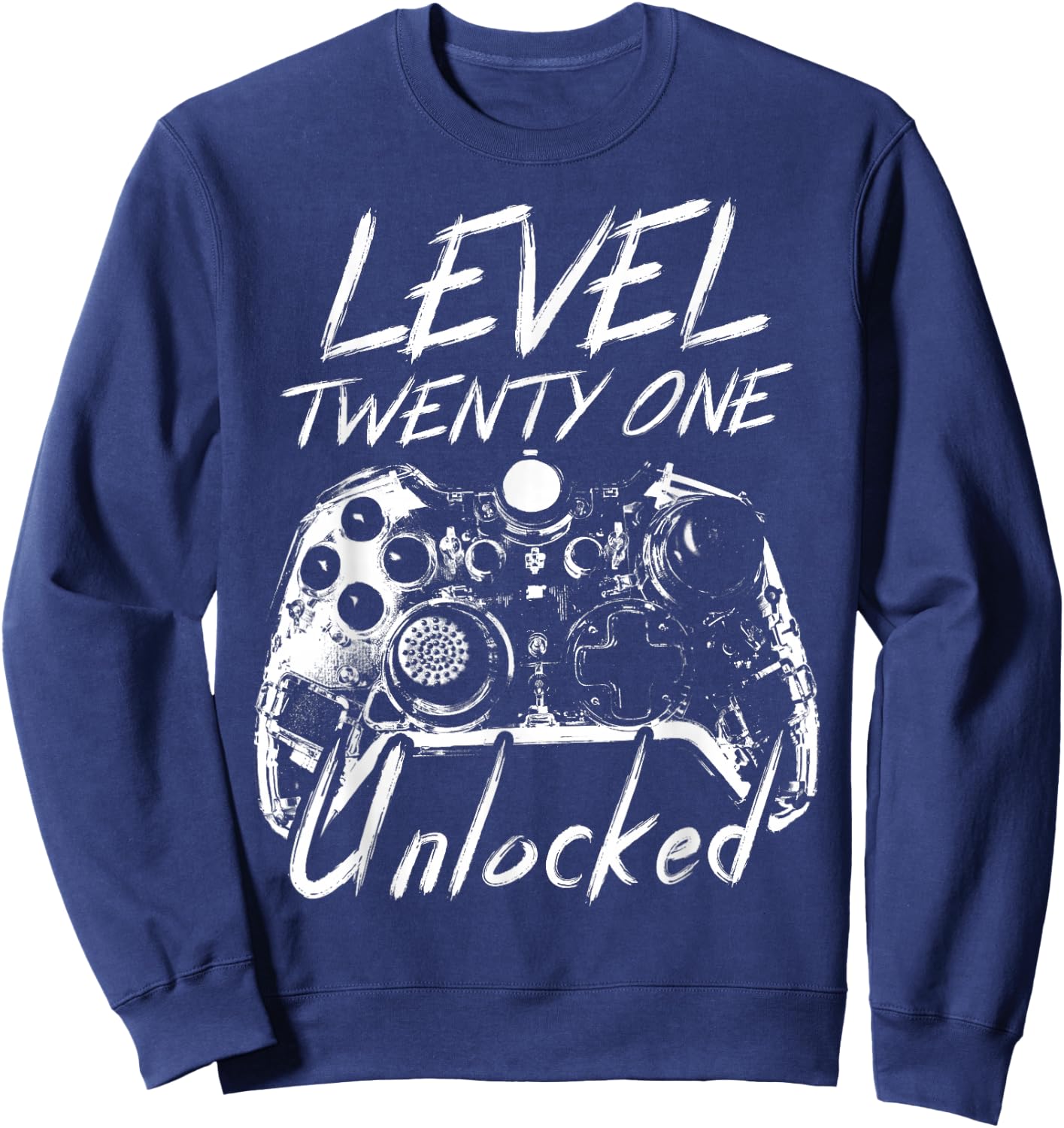Funny 21st Birthday Gift 21 Year Old Birthday 21st Birthday Sweatshirt - Sweatshirt | Navy