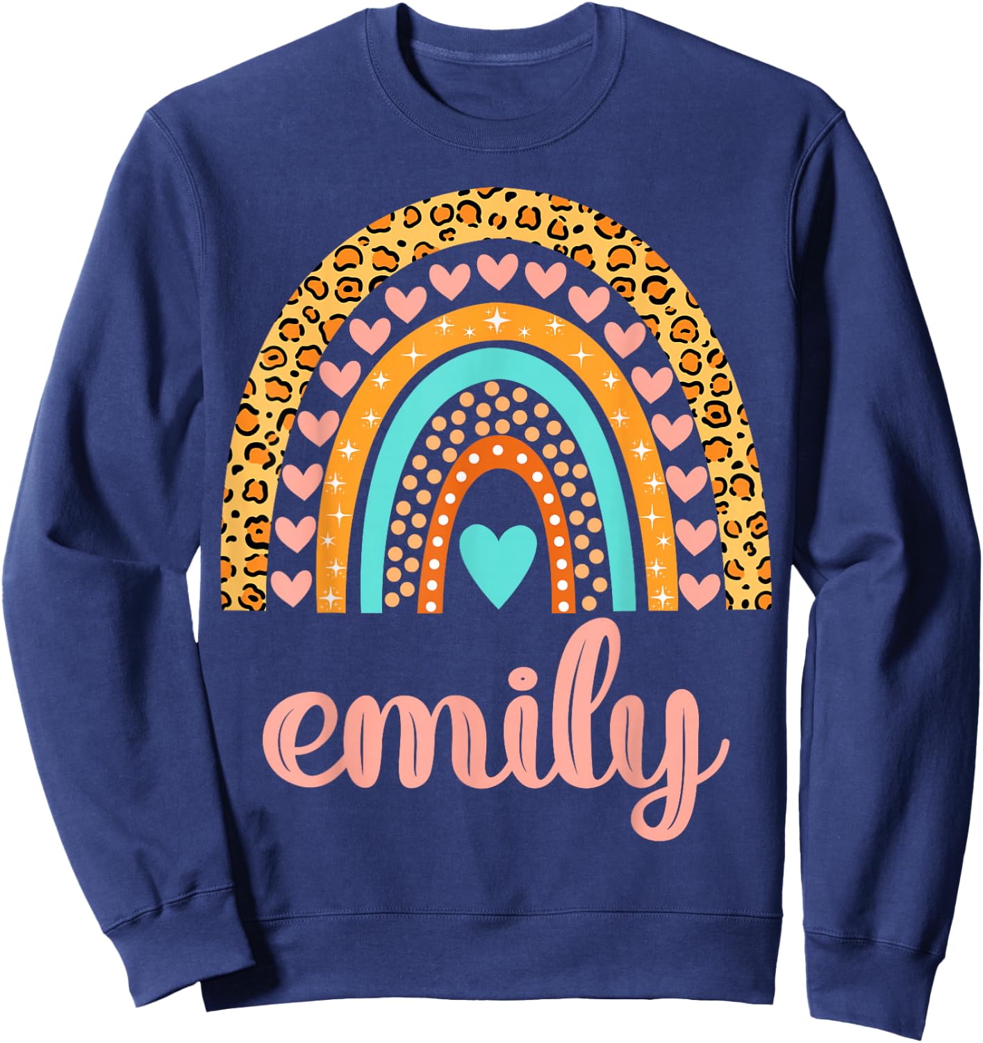 Emily Emily Name Birthday Shirt Gift Sweatshirt - Sweatshirt | Navy