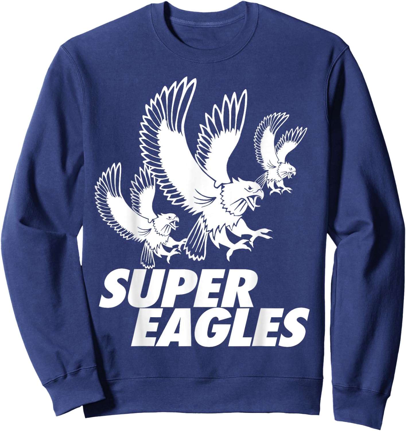 Nigeria Super Eagles Shirt Soccer Cup Football shirt Sweatshirt - Sweatshirt | Navy