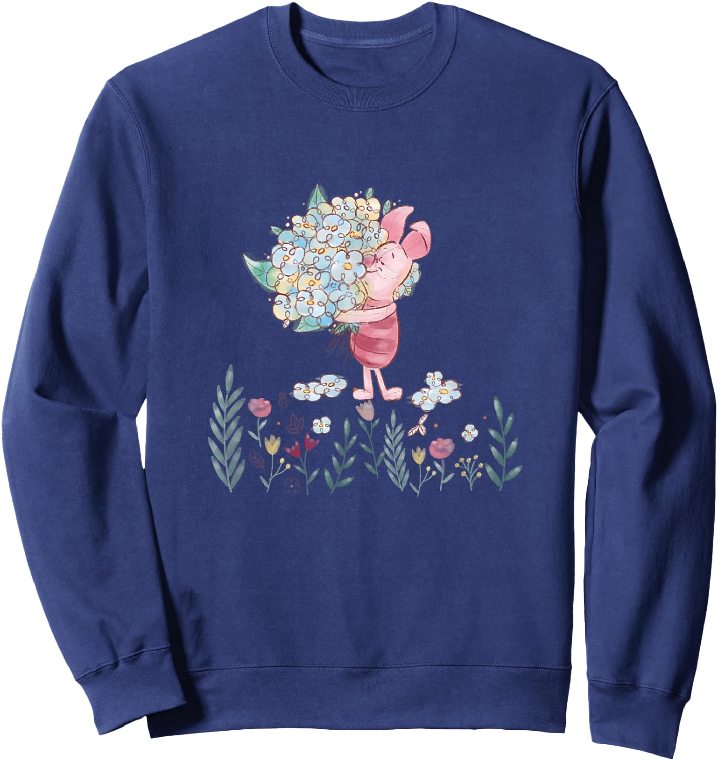 Disney - Piglet with Love Sweatshirt - Sweatshirt | Navy