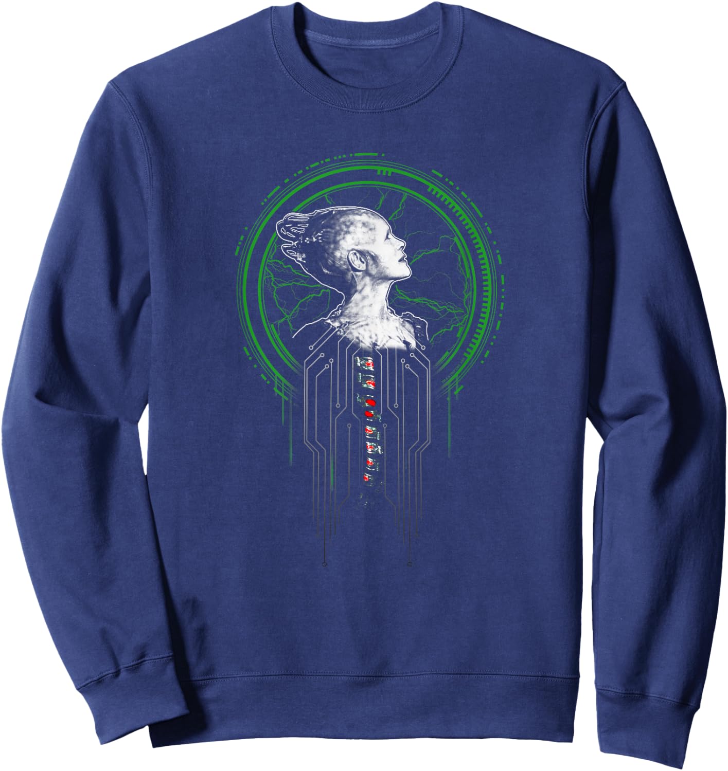Star Trek Borg Queen Sweatshirt - Sweatshirt | Navy