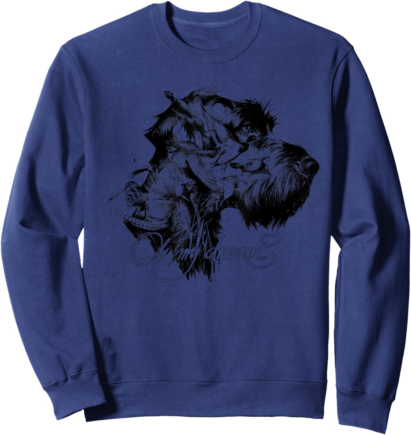 German Wire Hair Sweatshirt - Sweatshirt | Navy