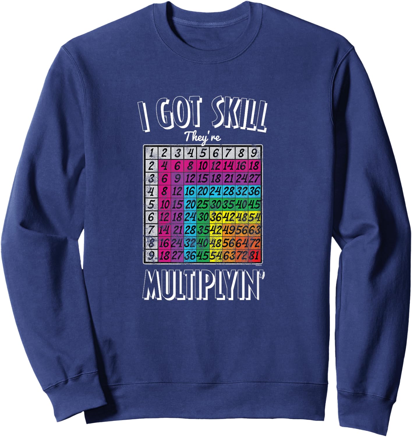Maths Genie Maths Teacher Scientist Maths Gift Sweatshirt - Sweatshirt | Navy