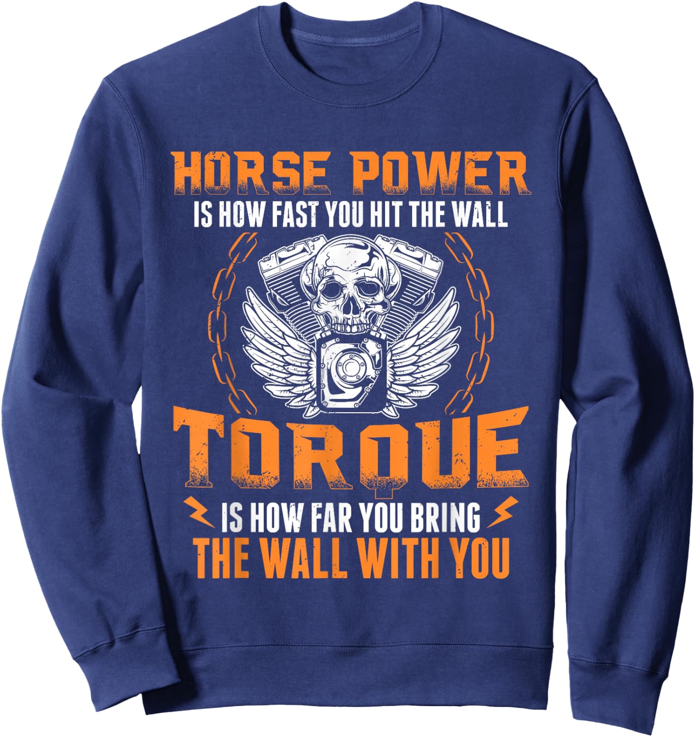 Funny Car Graphic Car Mechanics Car Lovers Car Repair Tune Sweatshirt - Sweatshirt | Navy