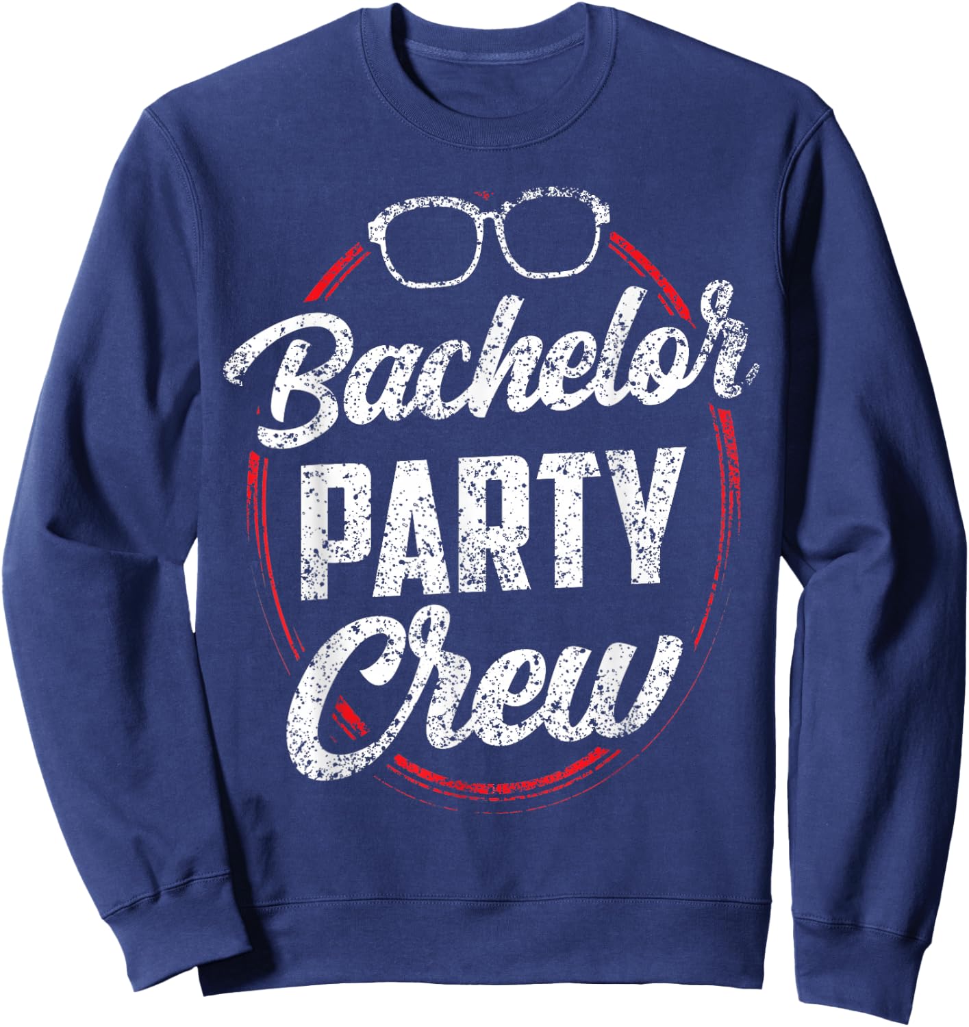 Bachelor Party Crew Team Bride Groom Sweatshirt - Sweatshirt | Navy