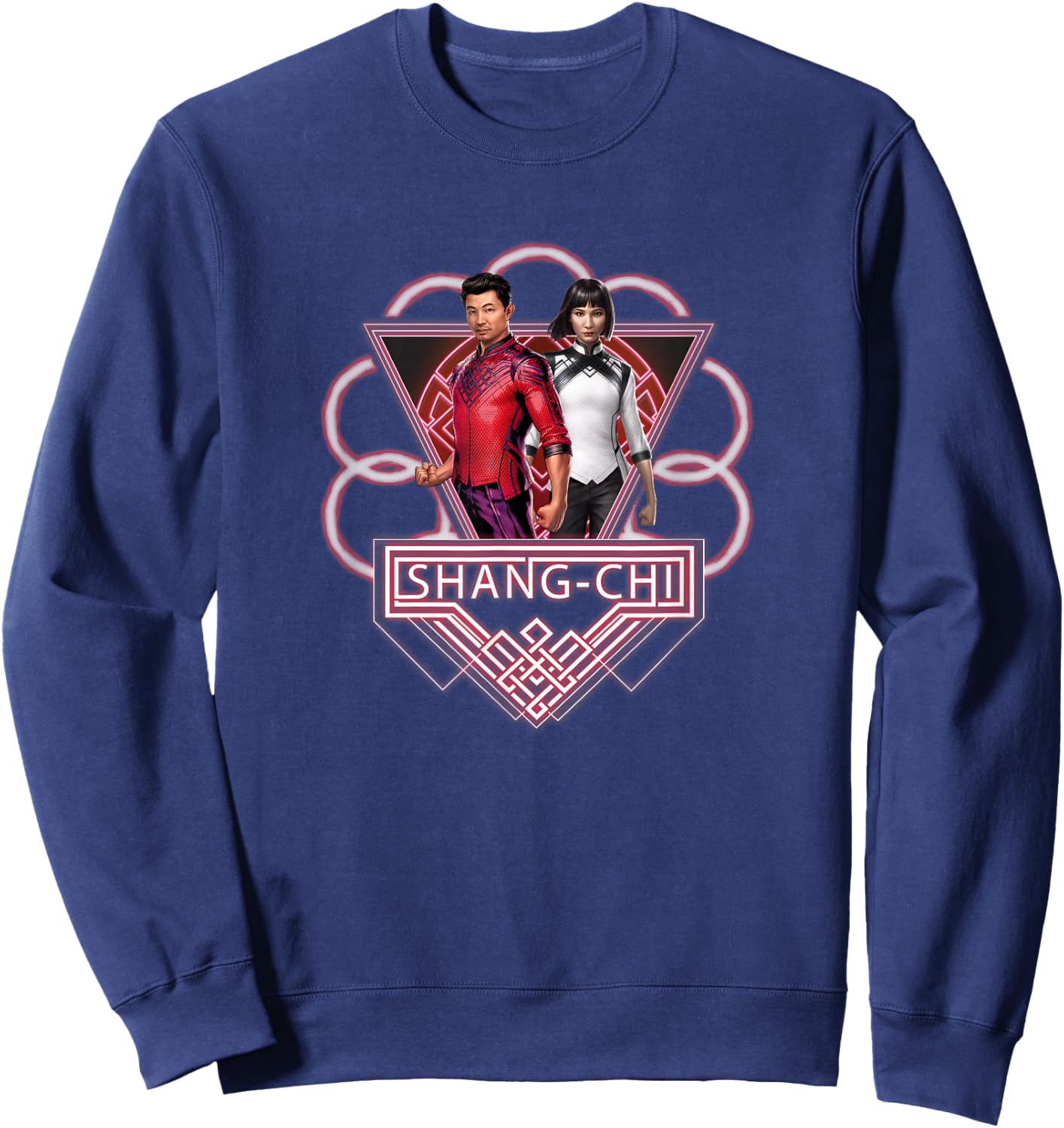 Marvel Shang-Chi And Xialing Poster Sweatshirt - Sweatshirt | Navy