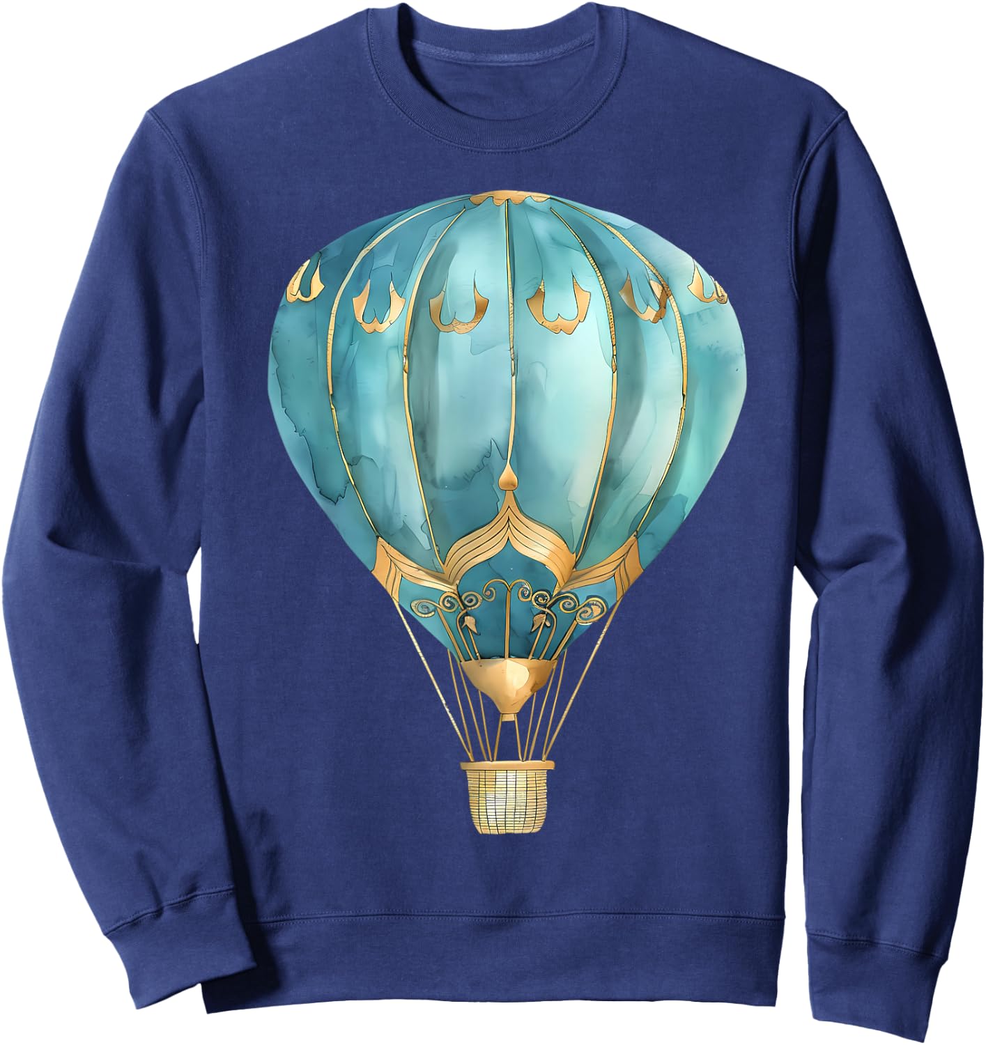 Hot Air Balloon Ride Festival Hot Air Ballooning Sweatshirt - Sweatshirt | Navy
