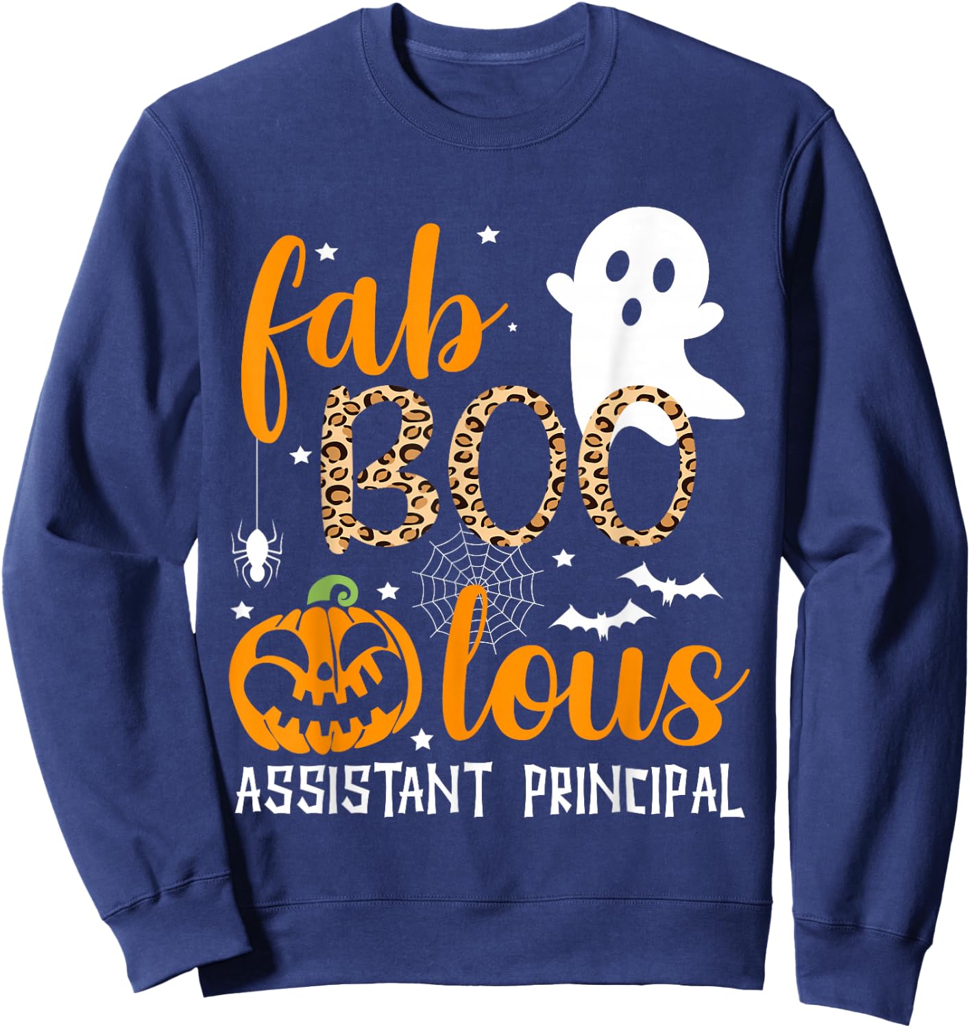 Faboolous Assistant Principal Halloween Sweatshirt - Sweatshirt | Navy