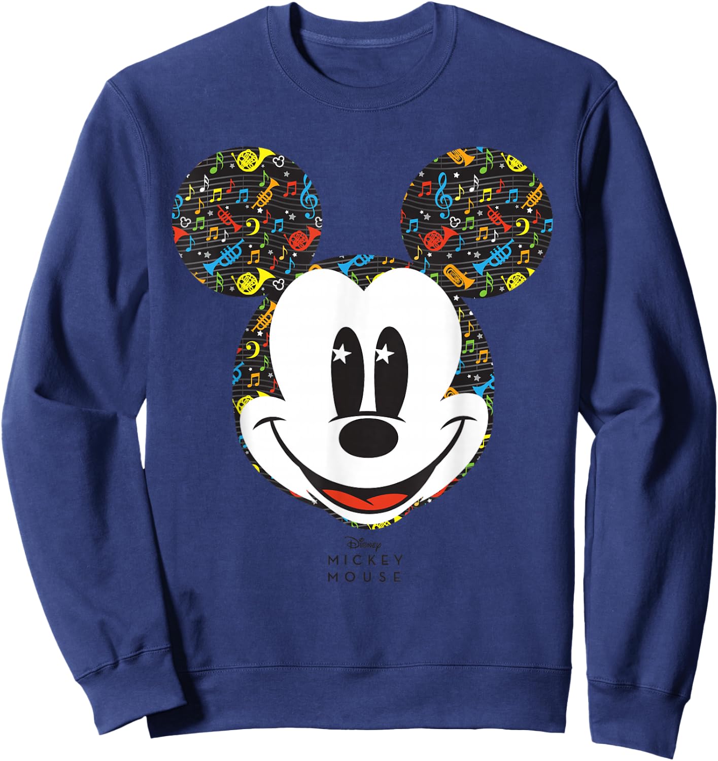Disney Year of the Mouse Band Concert Mickey February Sweatshirt - Sweatshirt | Navy
