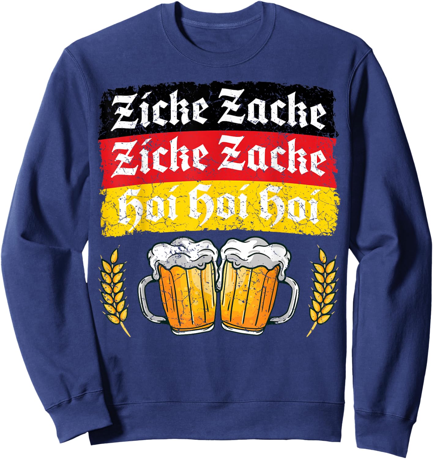 German Clothes American Oktoberfest Clothing Men Women Sweatshirt - Sweatshirt | Navy