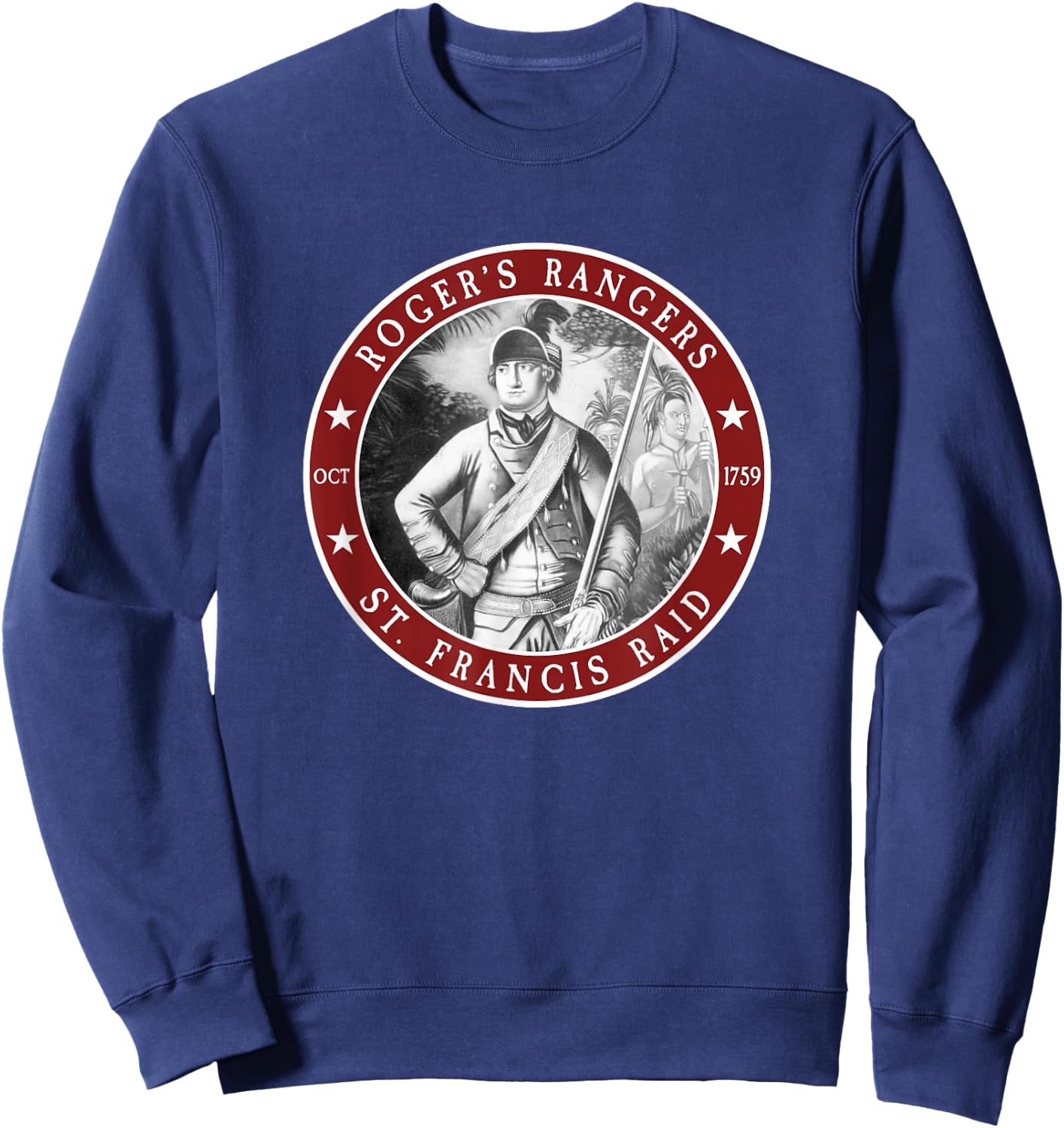 Roger's Rangers St. Francis Raid Sweatshirt - Sweatshirt | Navy