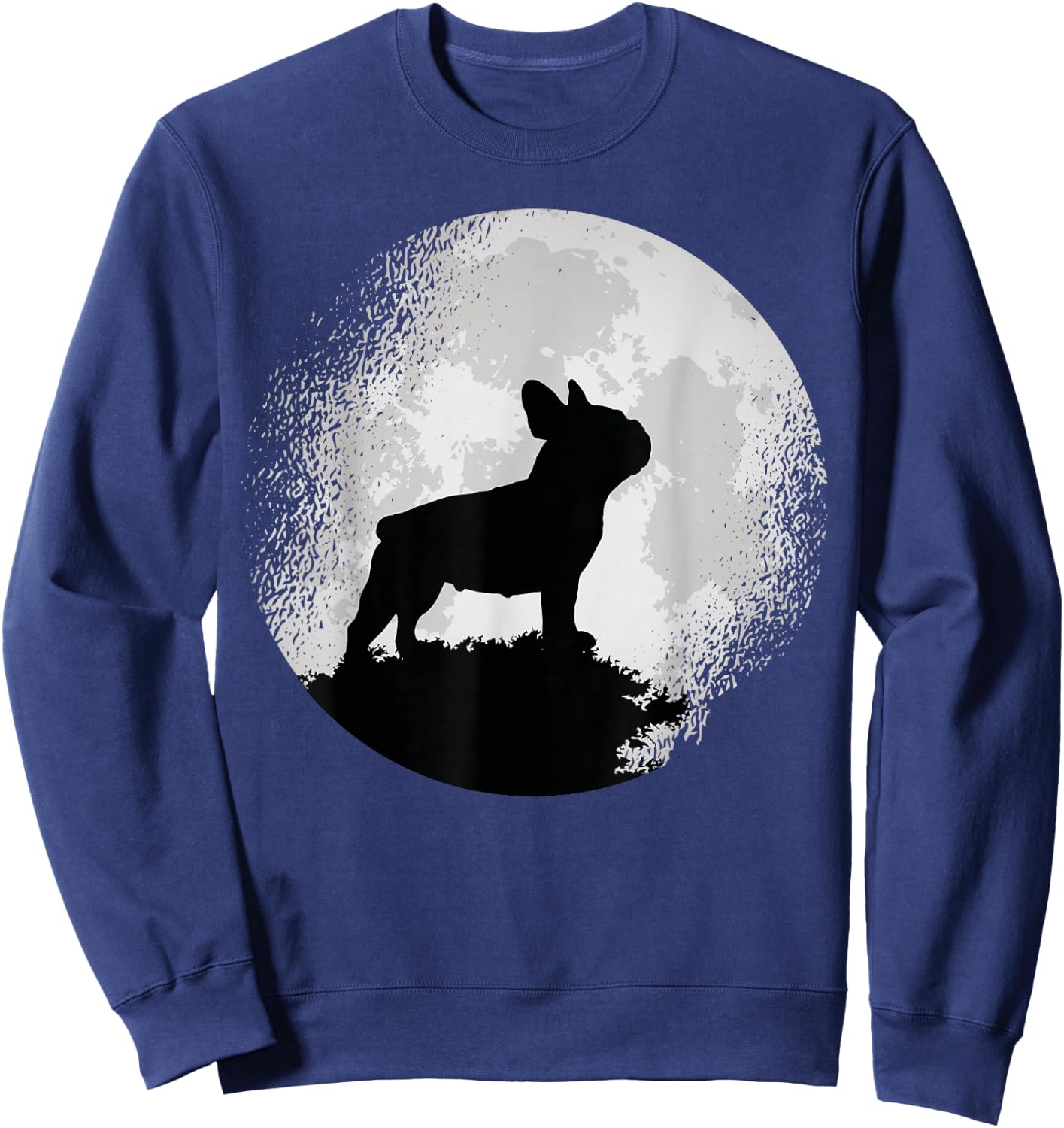 French Bulldog Frenchie Dog Sweatshirt - Sweatshirt | Navy