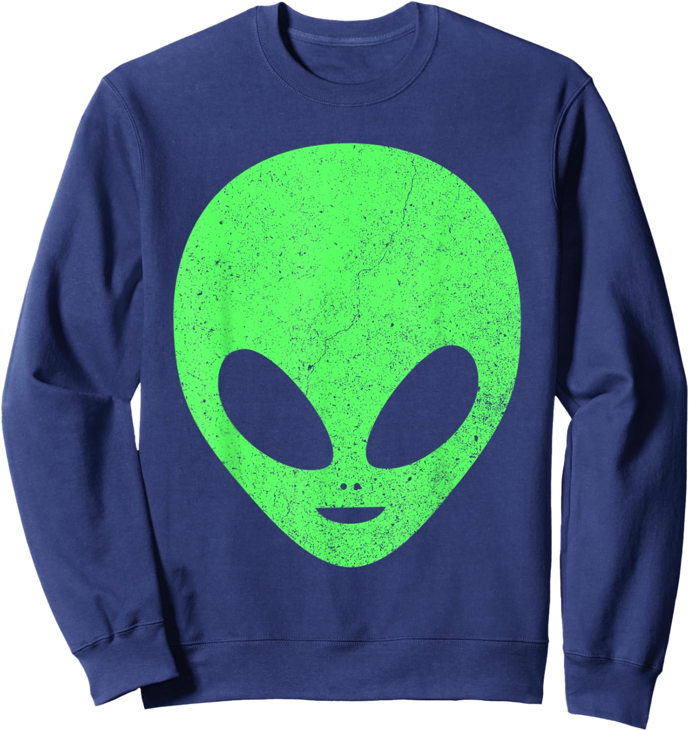 Alien Head Halloween Costume Cute kids 2020 Gift Sweatshirt - Sweatshirt | Navy