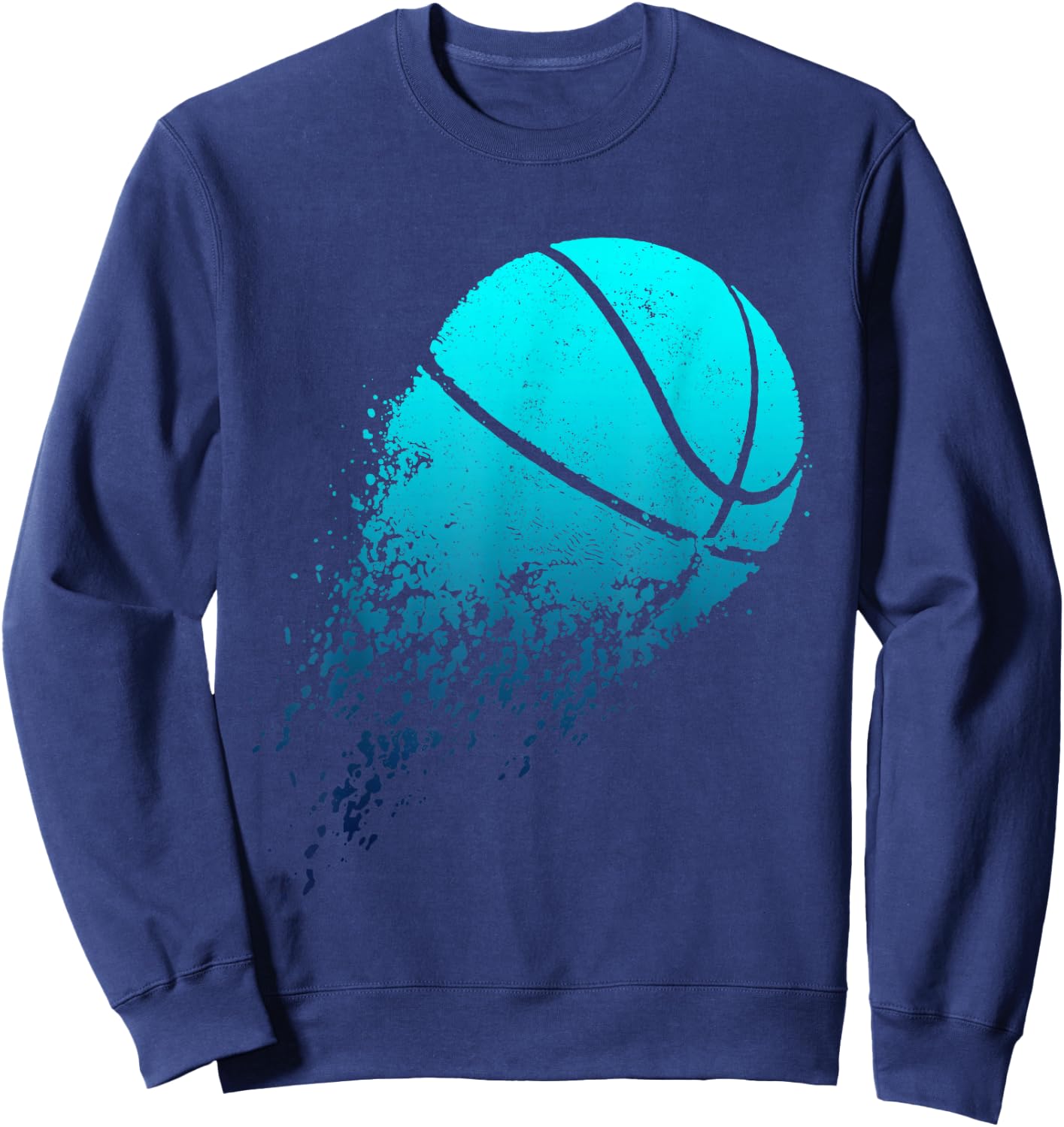 Basketball Player Bball Coach Fan Baller Sport Sweatshirt - Sweatshirt | Navy